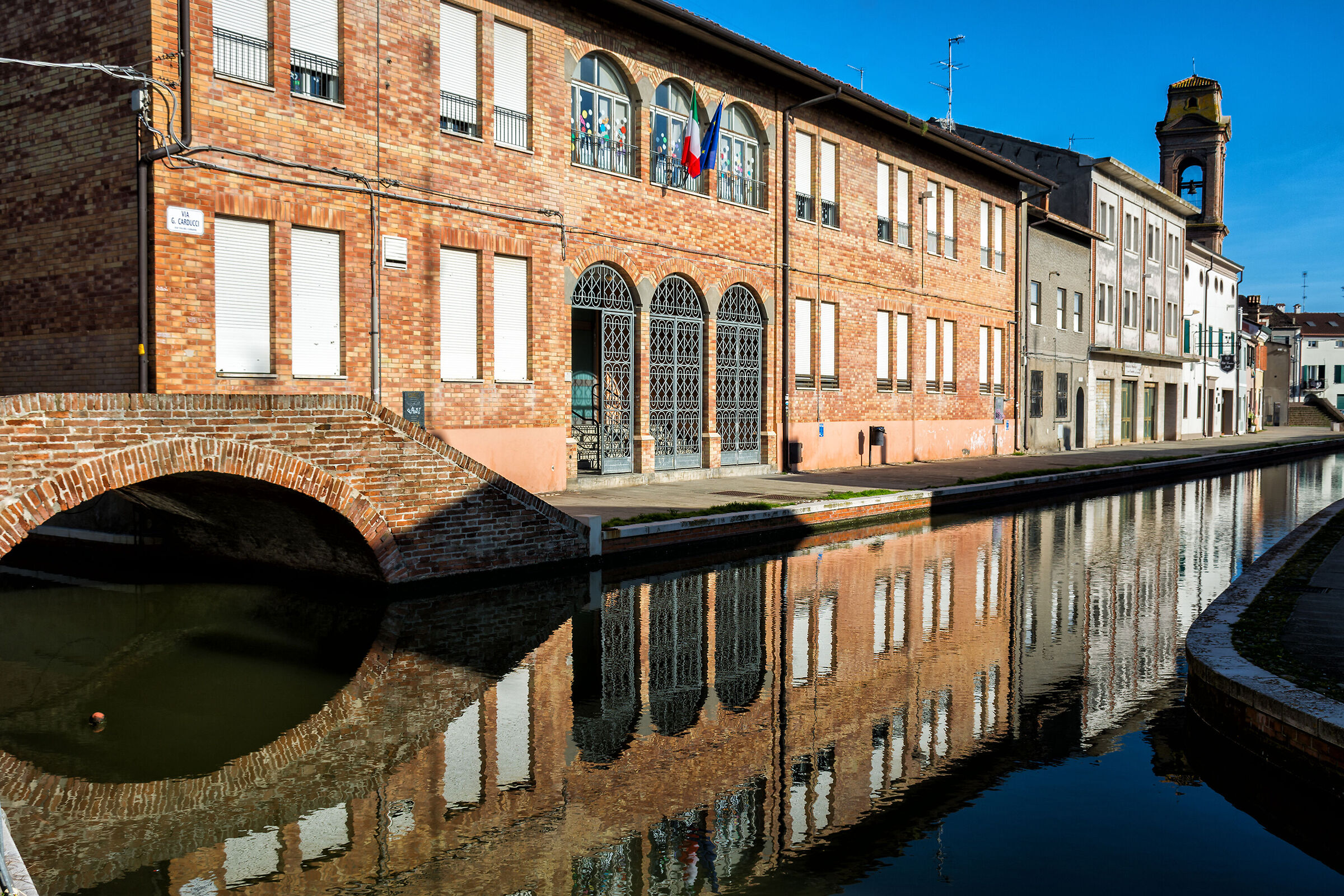 Along the canals of Comacchio