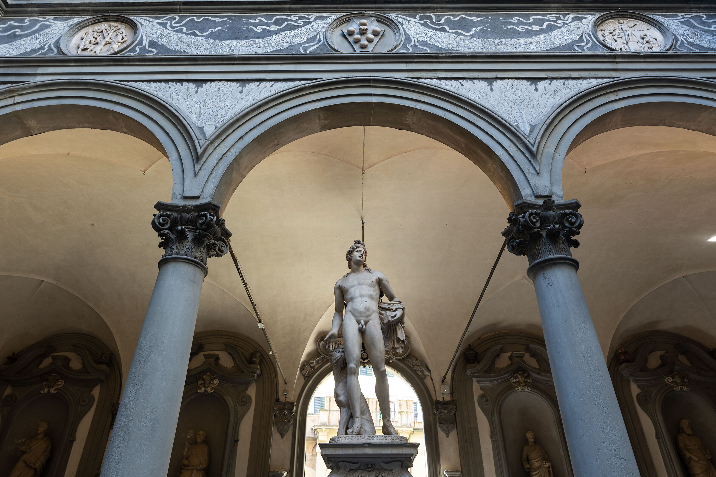 Il cortile di palazzo Medici-Riccardi