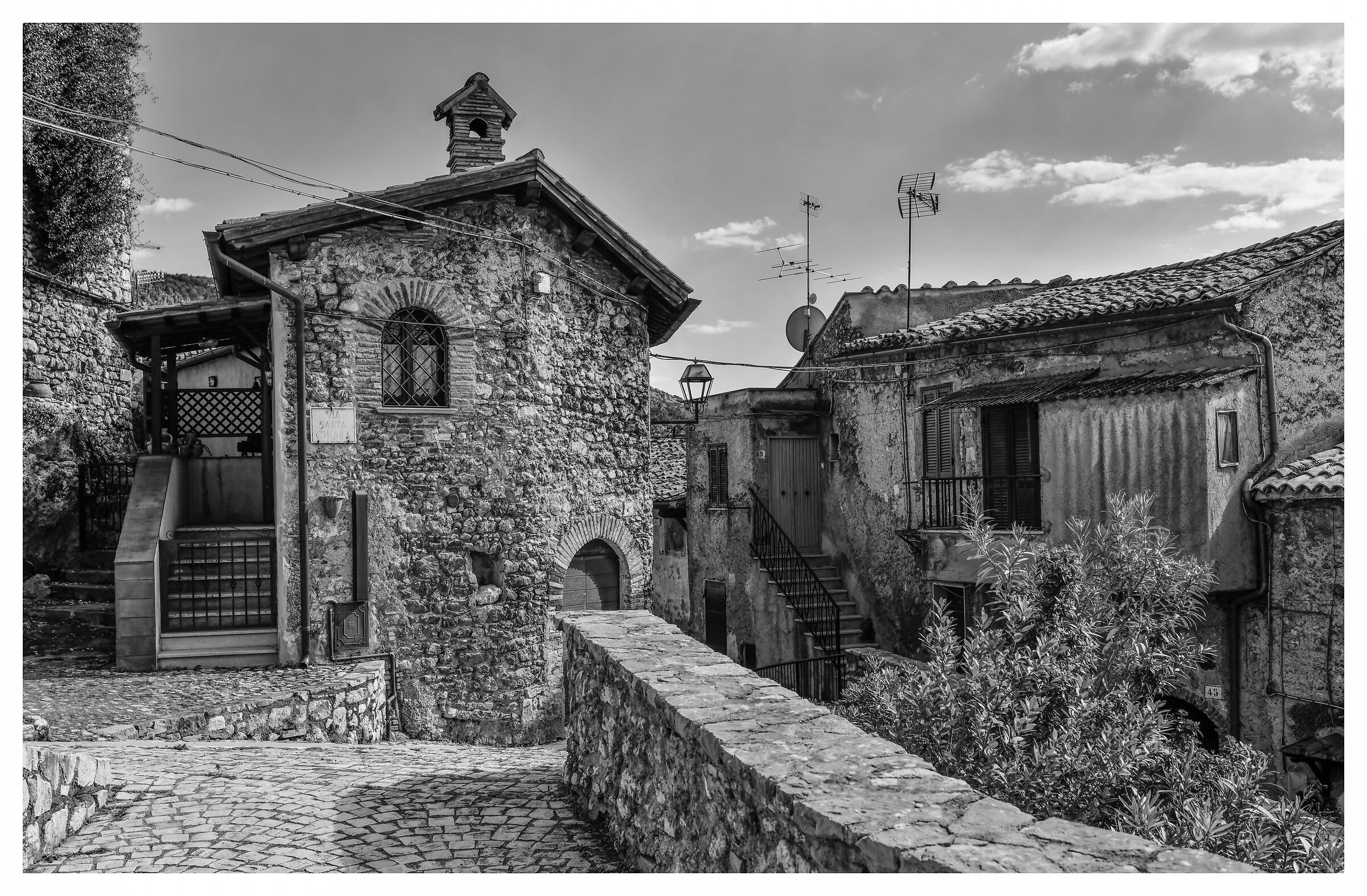 Roccantica, a village in the province of Rieti