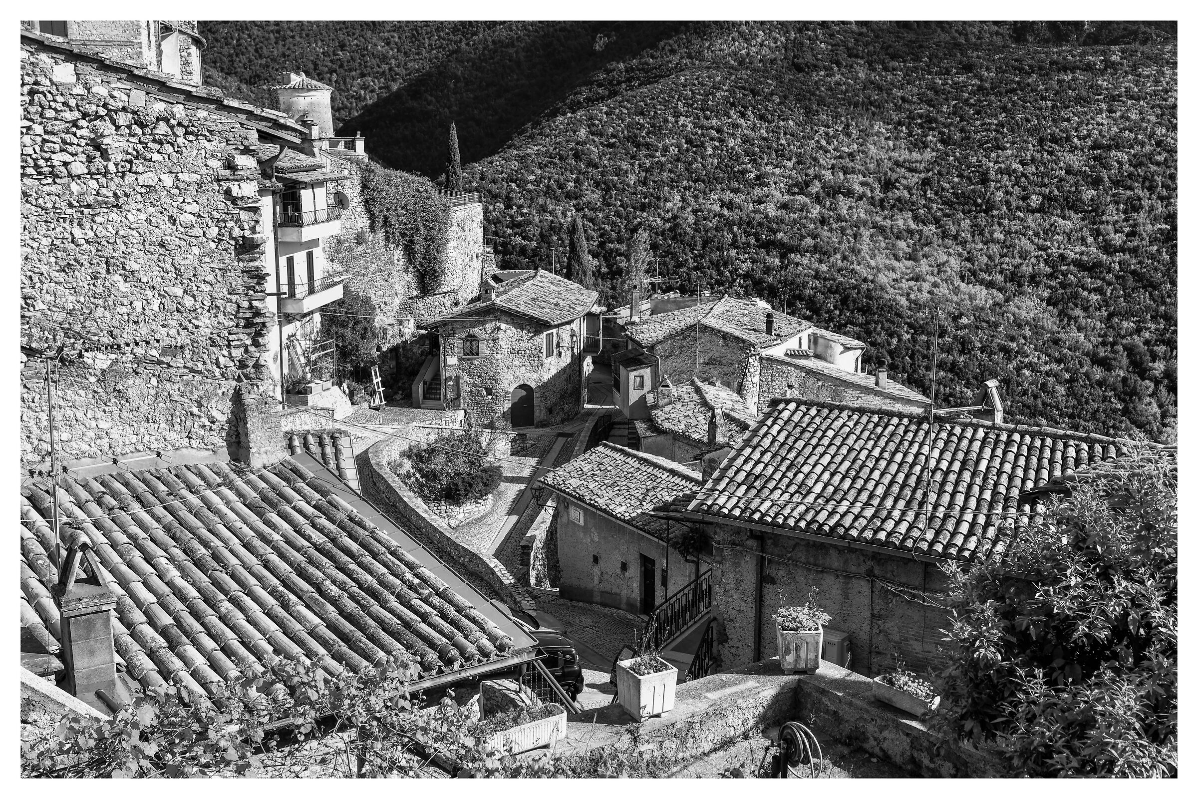 Roccantica, a village in the province of Rieti