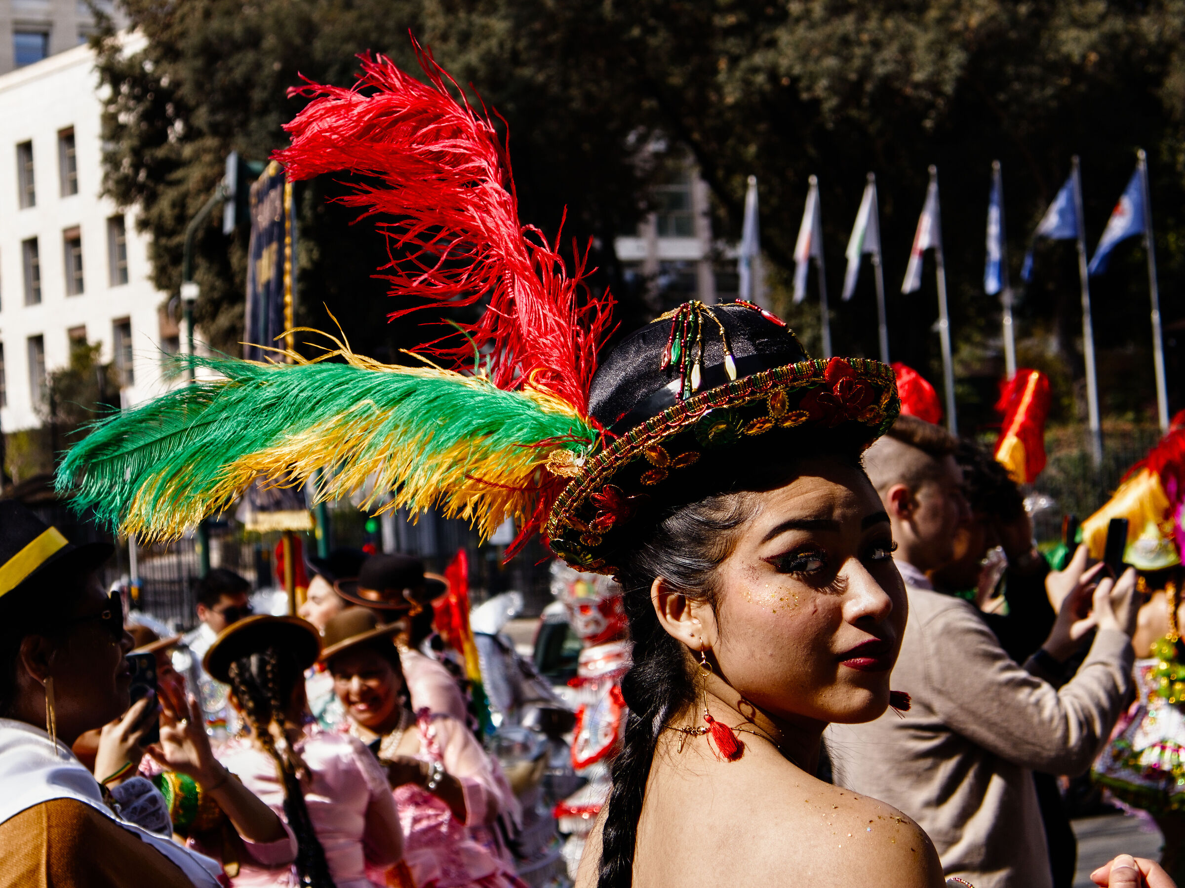carnevale boliviano, Roma