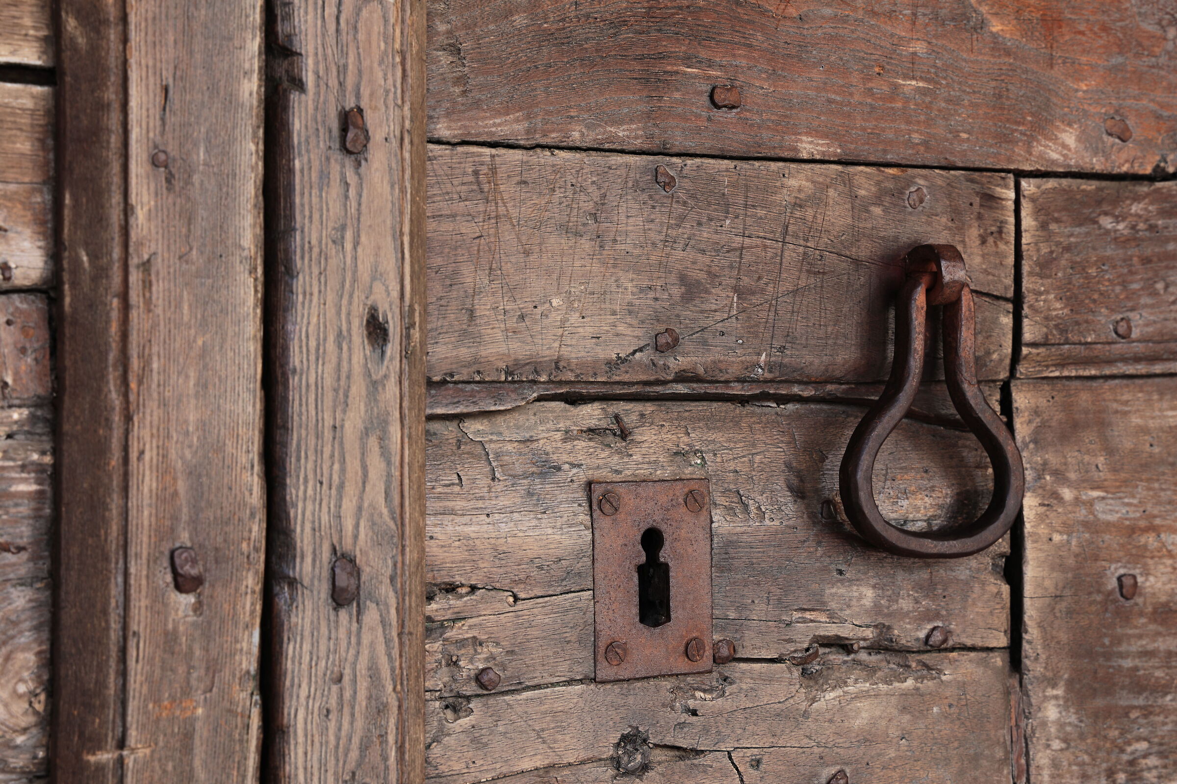 Closed doors and rust of time