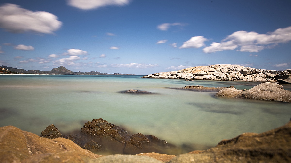The rock of Peppino (Costa Rei - Sardinia)