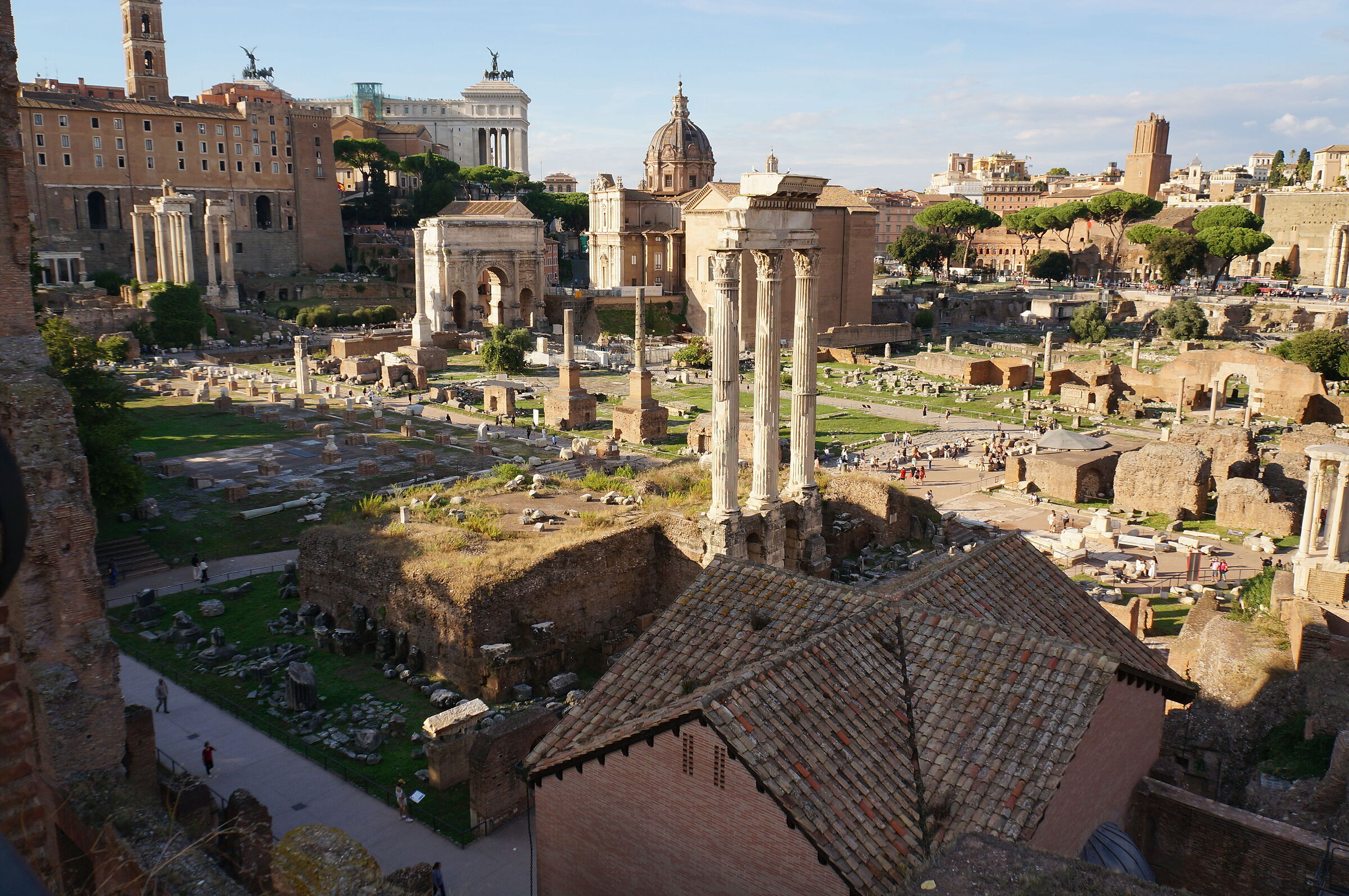 the Roman Forum