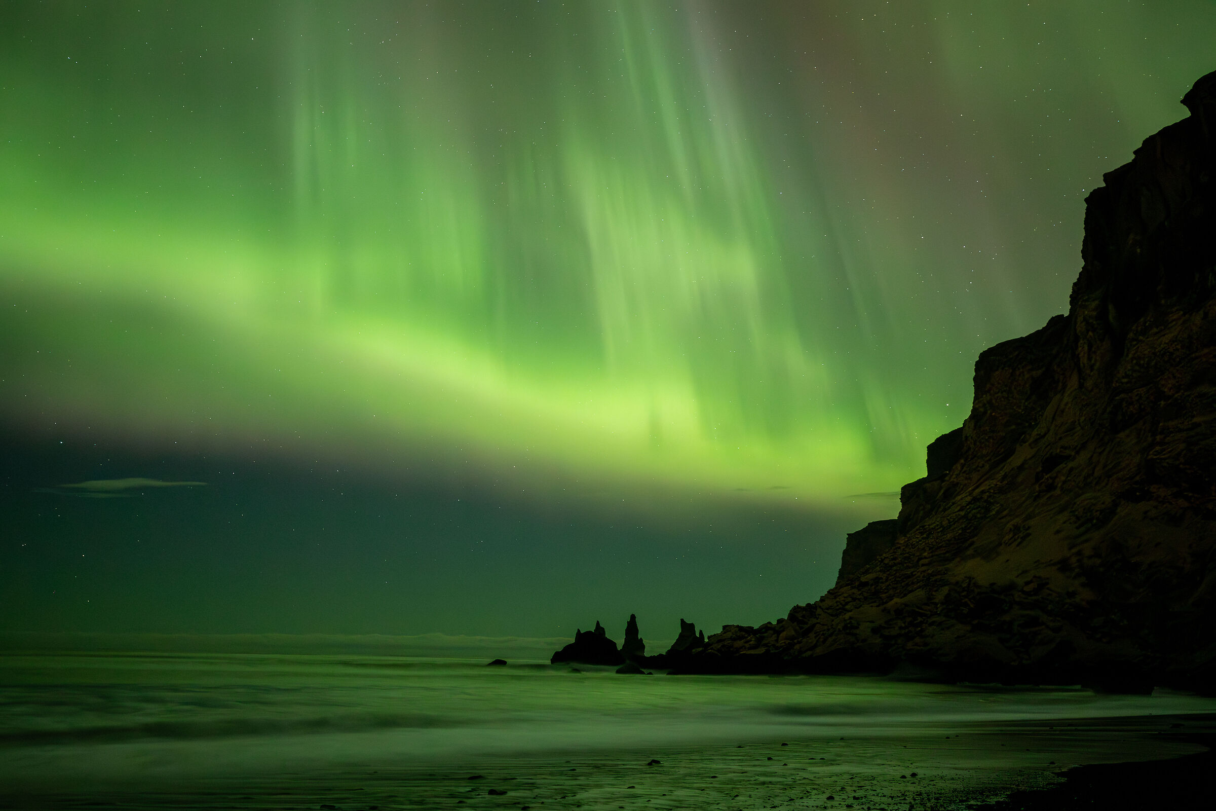 Magic in the sky of Vik