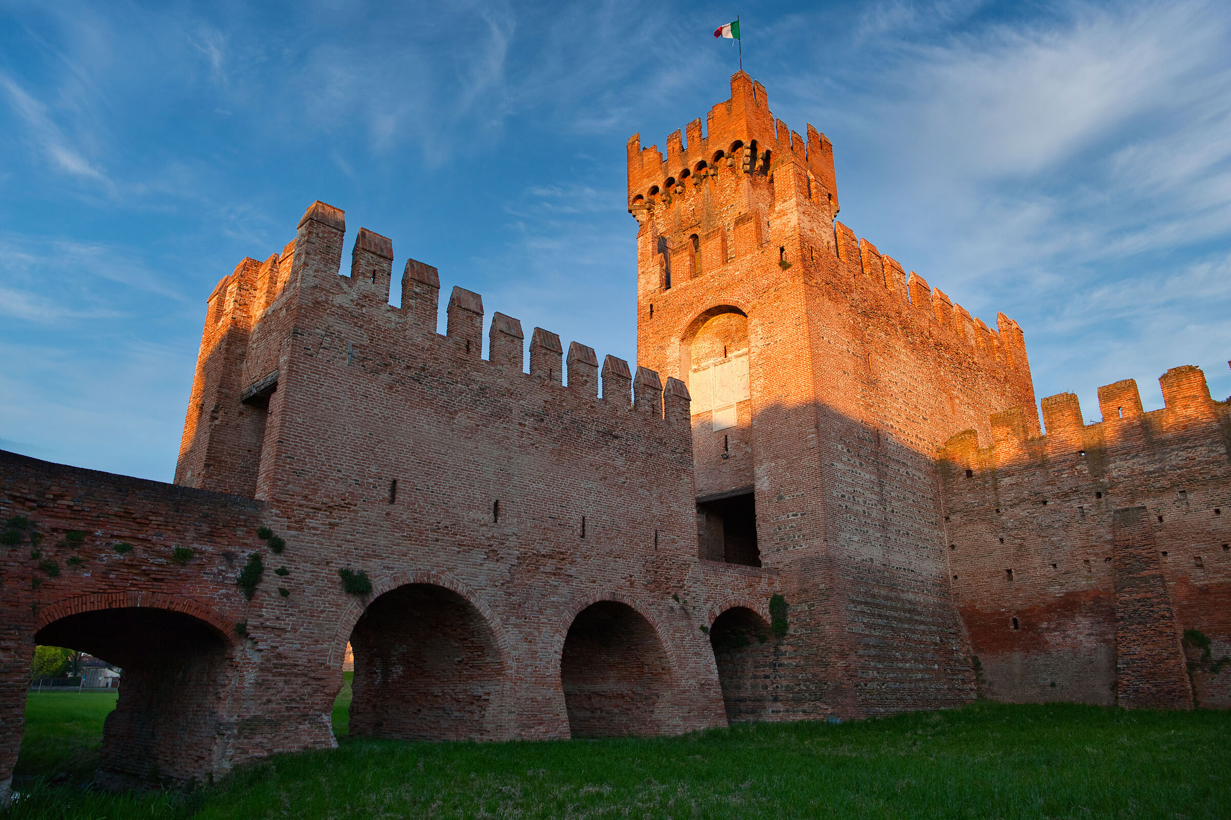 Montagnana - Le mura - Porta Legnago