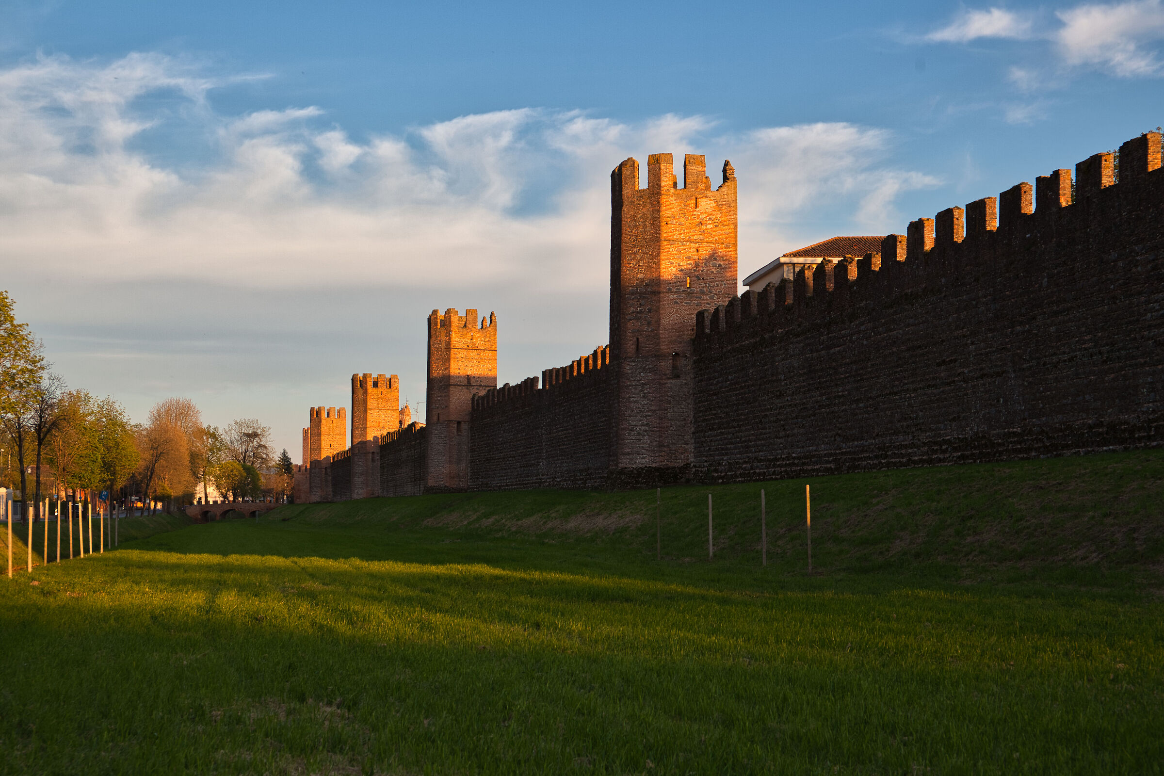 Montagnana - Le mura - Lato Nord