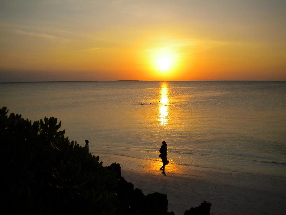 Sunset in Zanzibar
