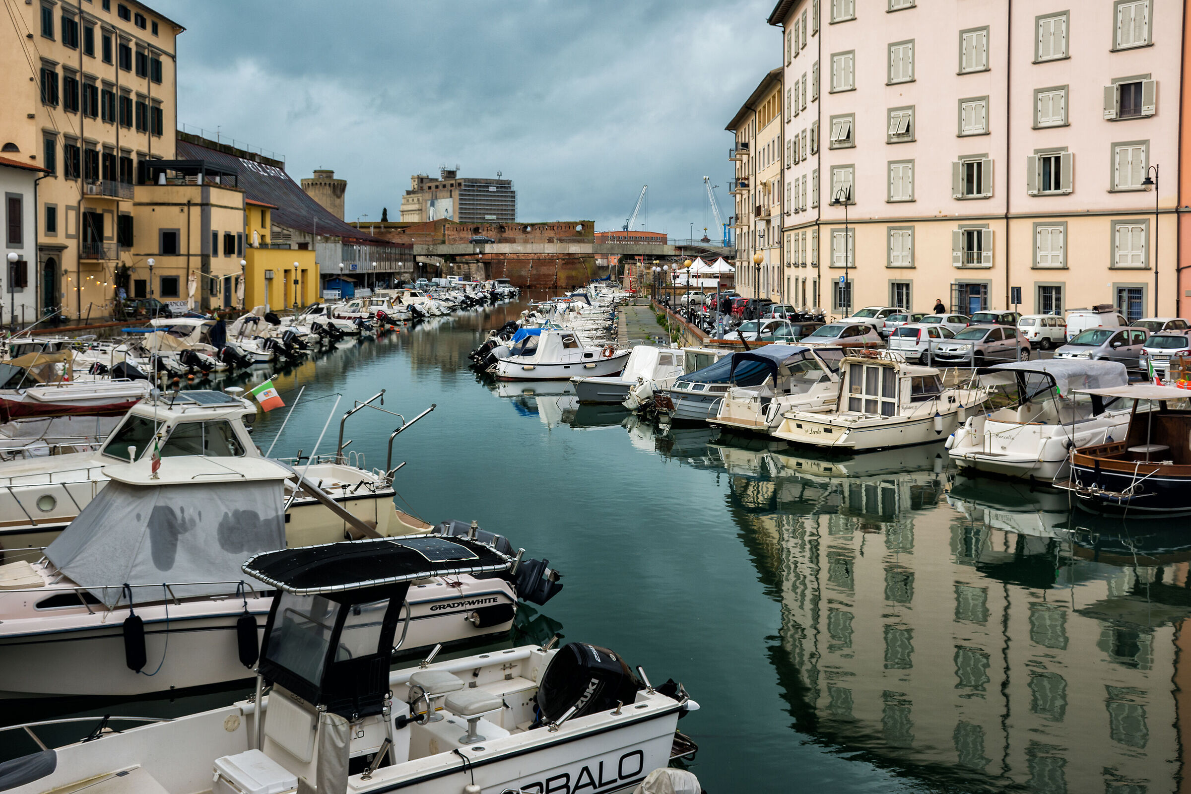 The canals of Livorno