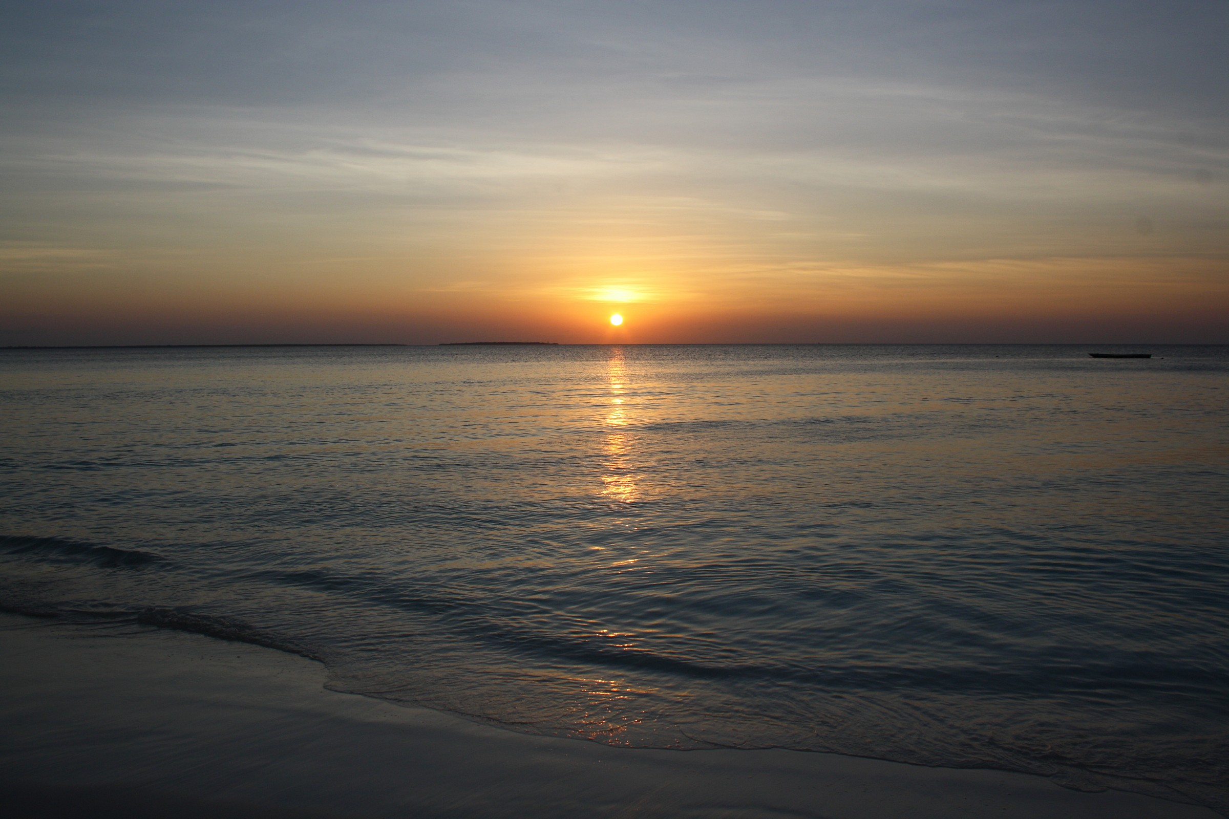 Sunset in Zanzibar