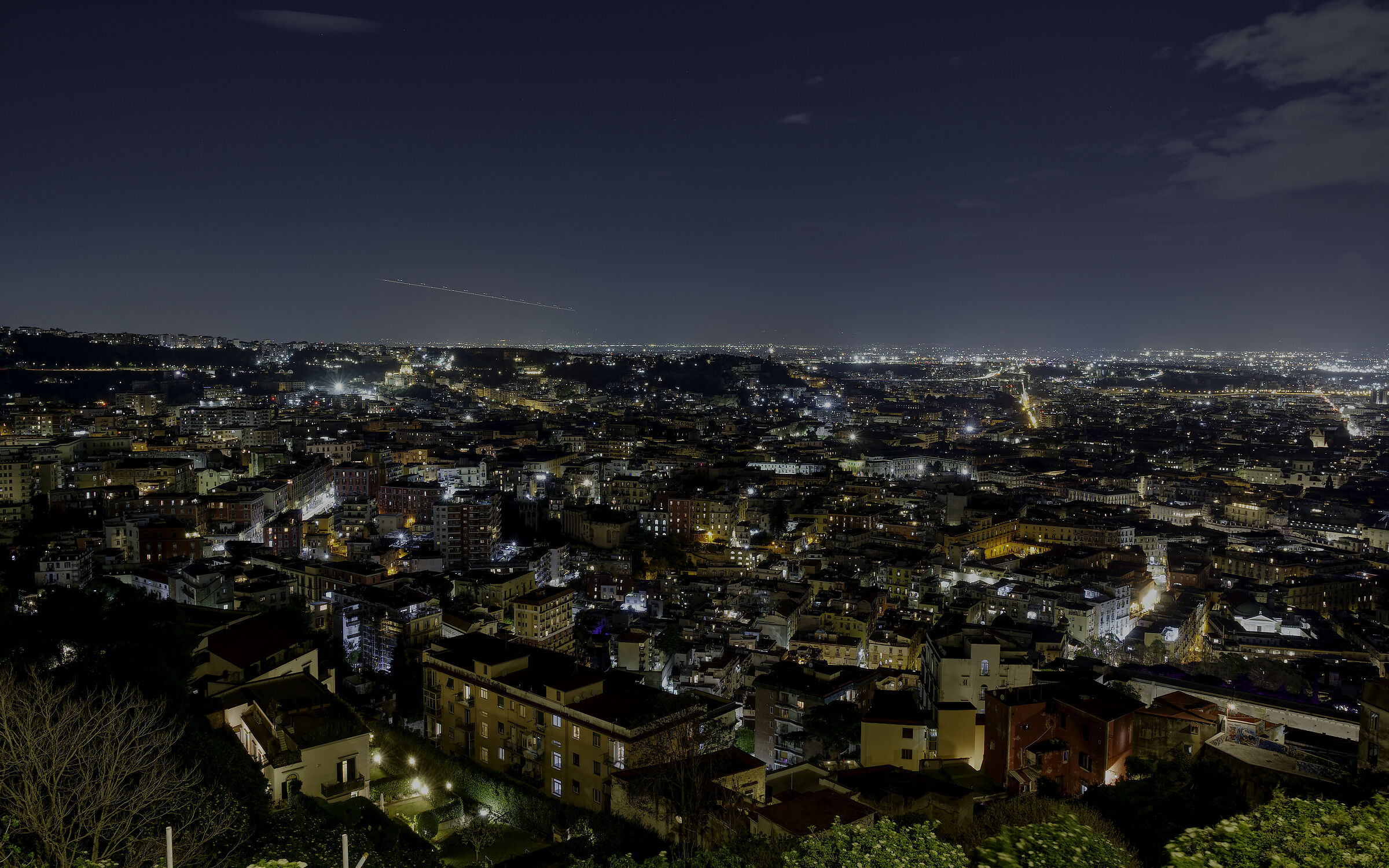 Naples seen from San Martino