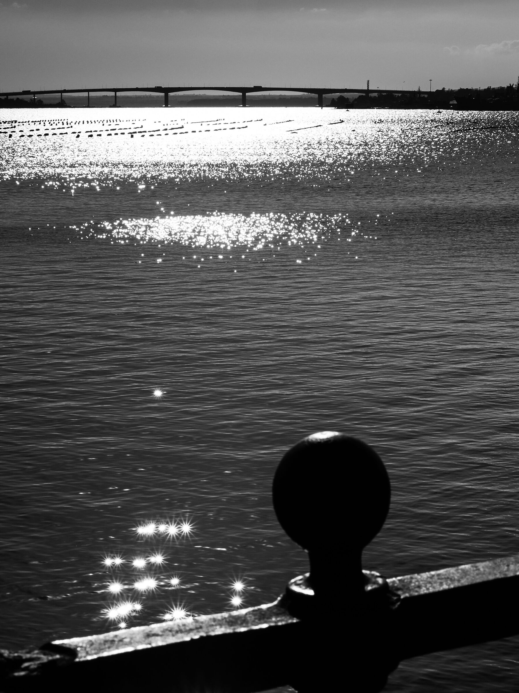 Luci dell'alba dal ponte di Sant'Egidio