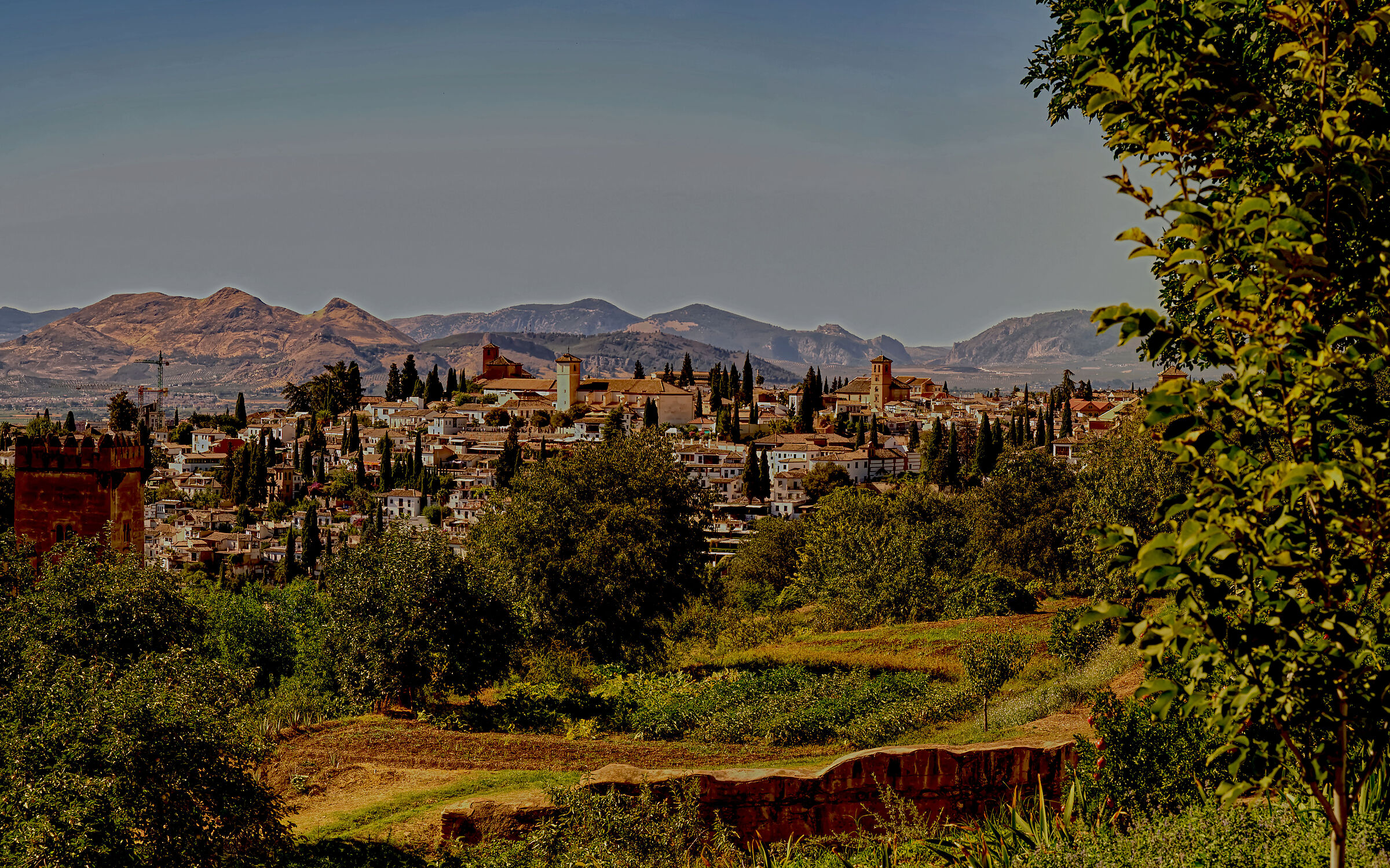 Garnda seen from the Alcazaba