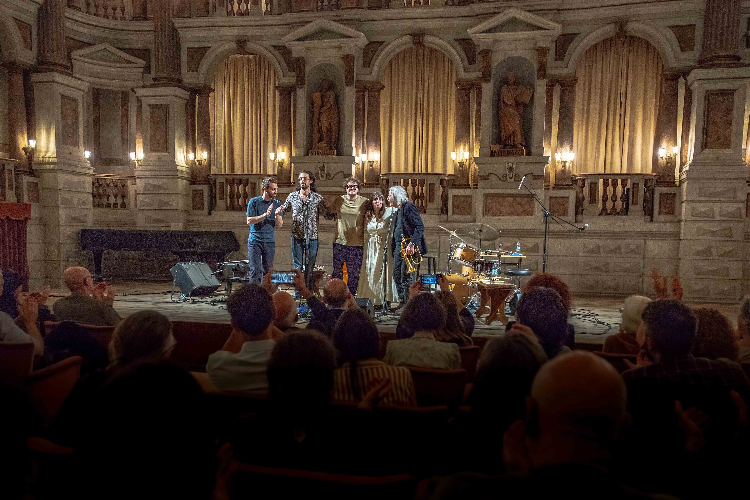 Enrico rava in concerto al Teatro Scientifico Bibbiena