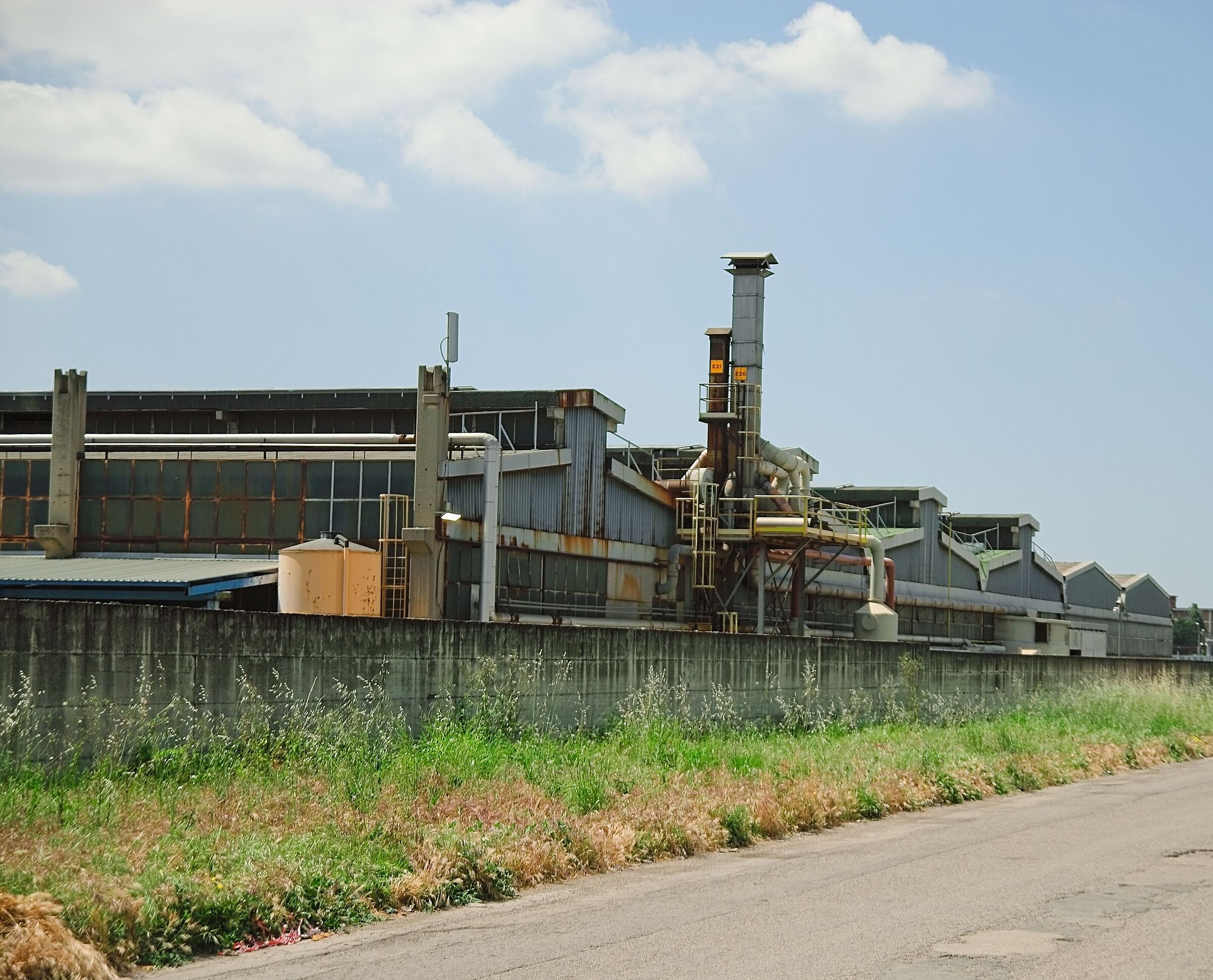 Post-industrial landscape