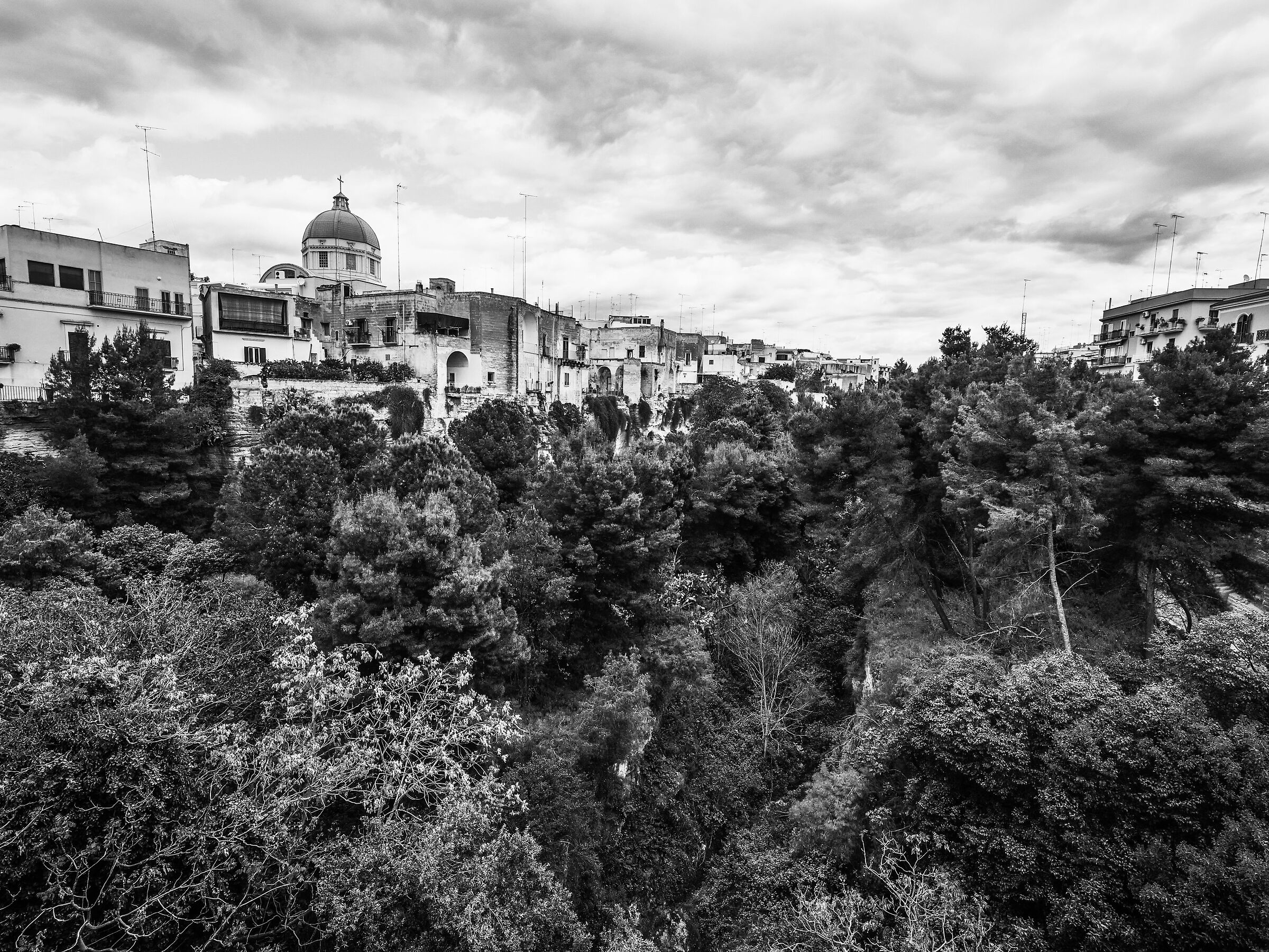 La Gravina di San Marco dal Ponte Garibaldi