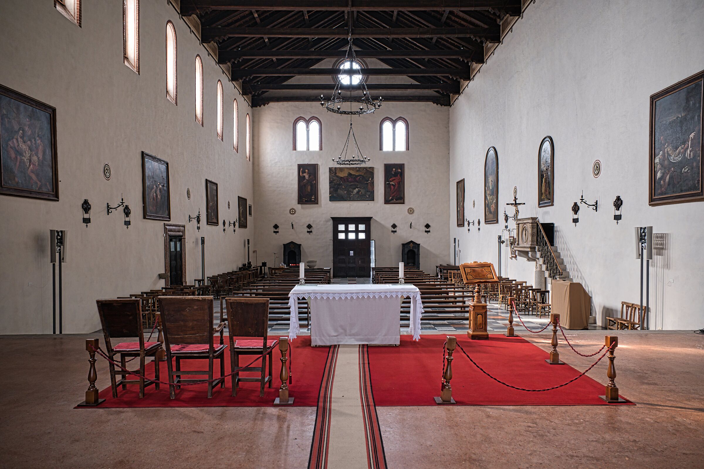 Cathedral of S. Giustina interior
