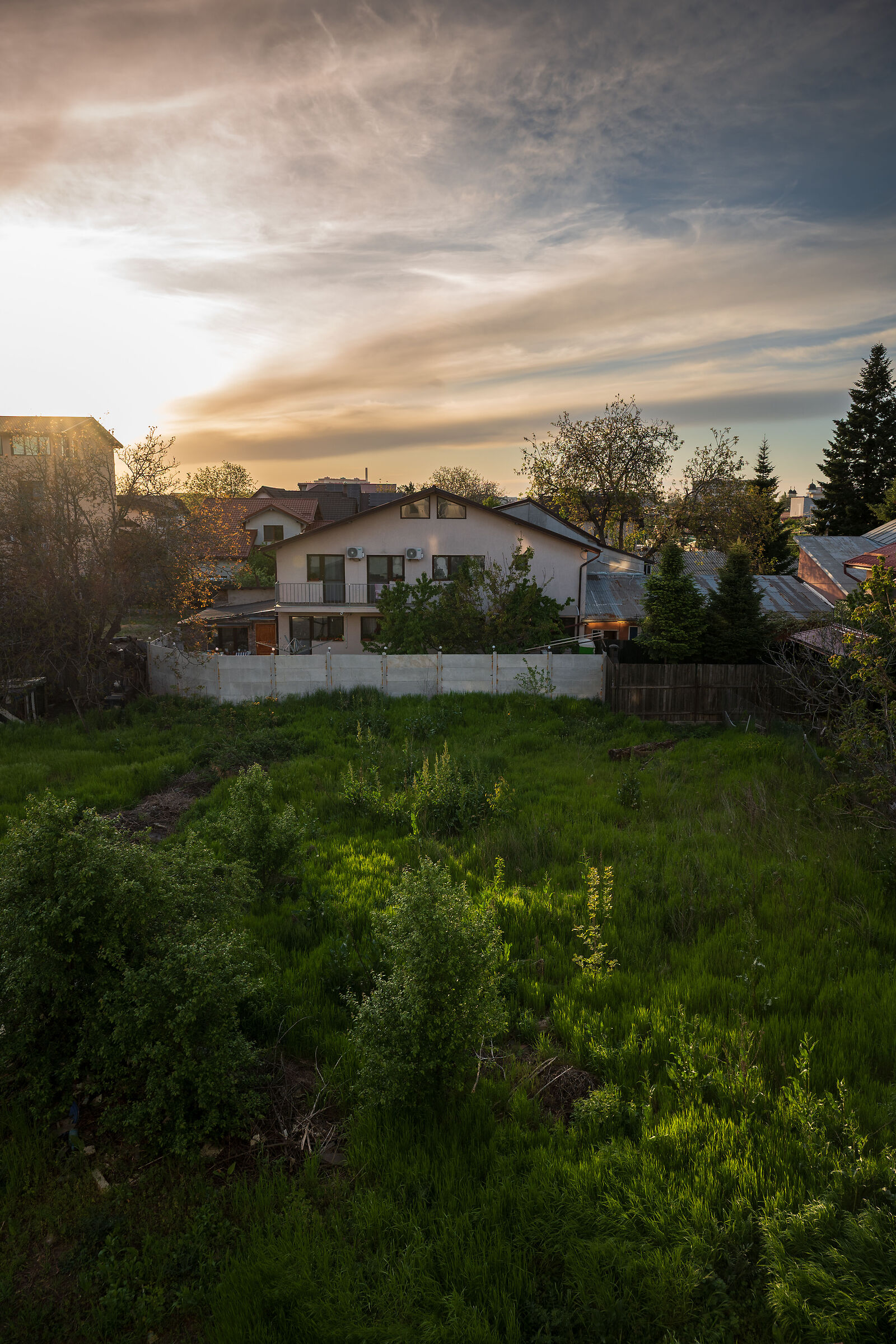 Sunset light