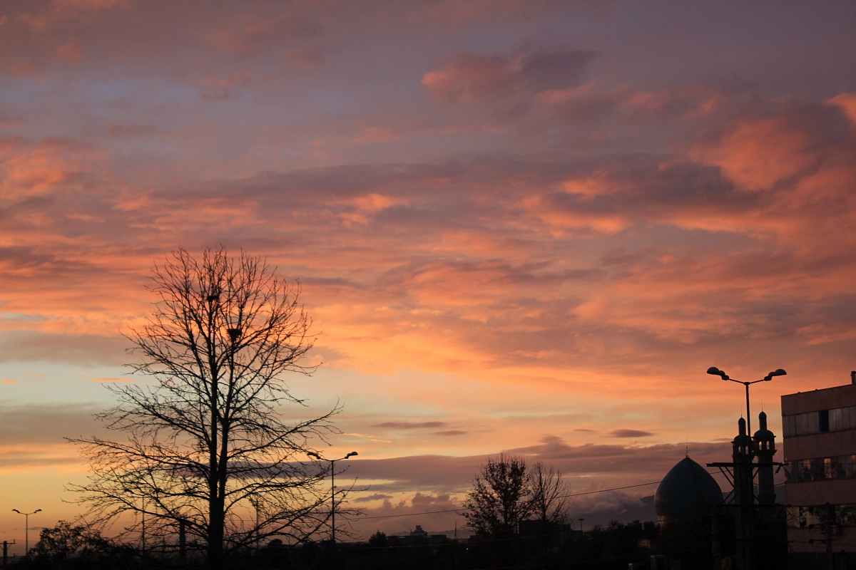 karaj sunset