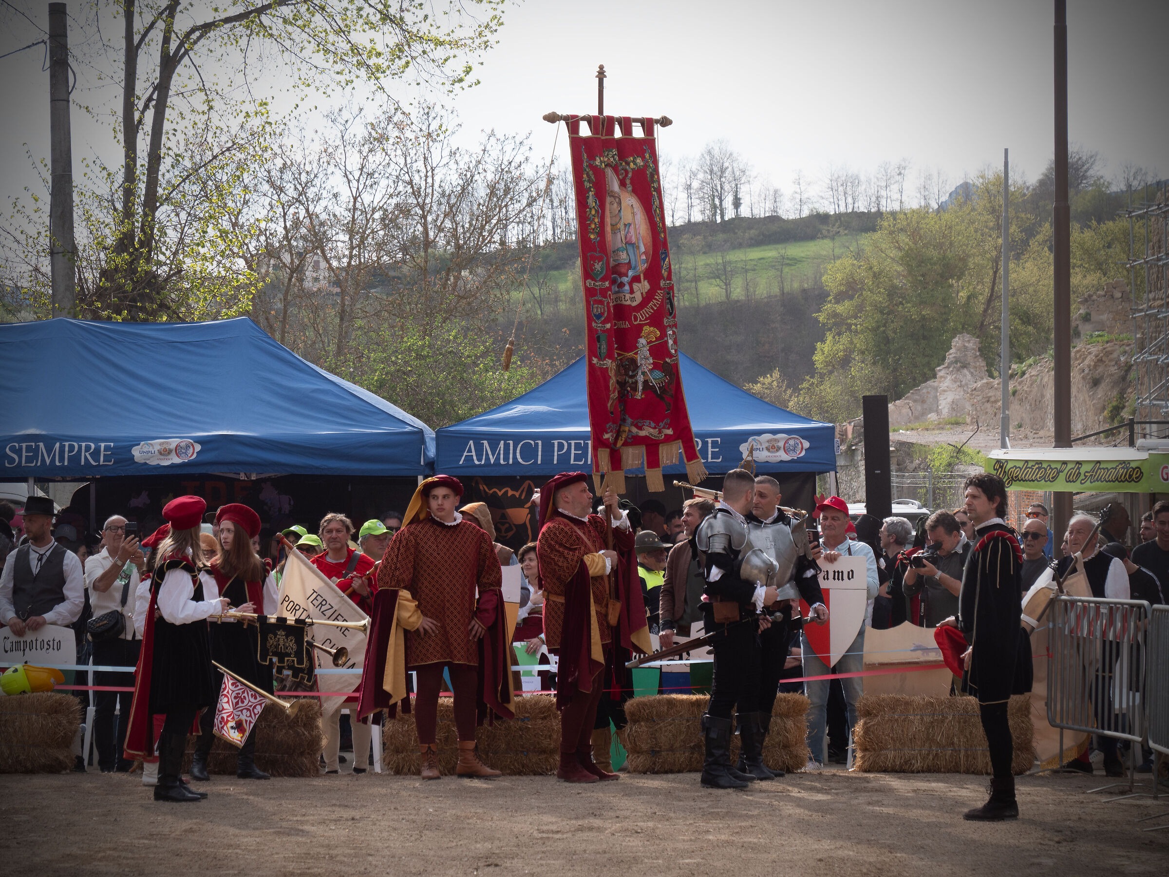 Amatrice Palio of donkeys