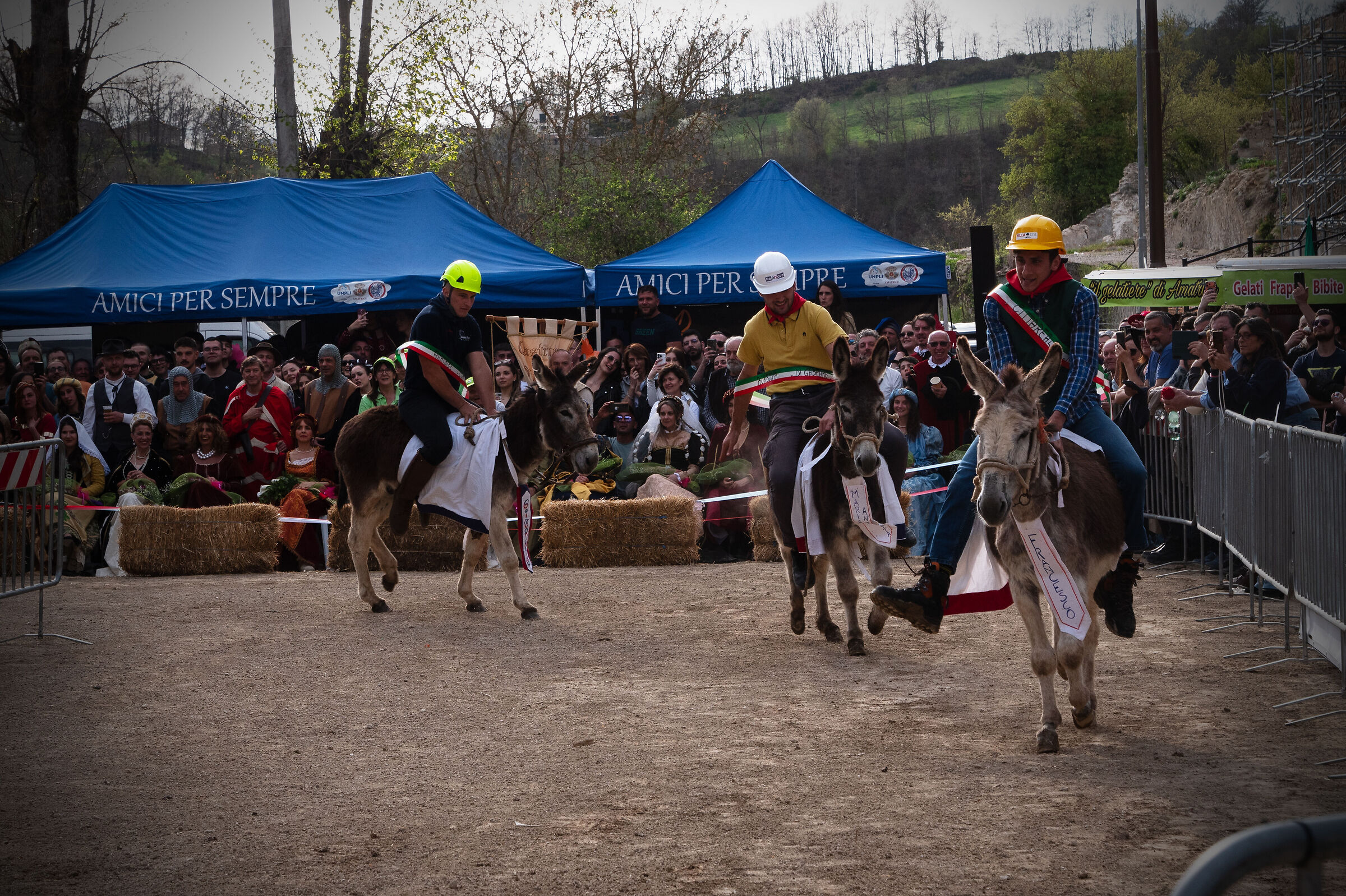 Amatrice Palio of donkeys