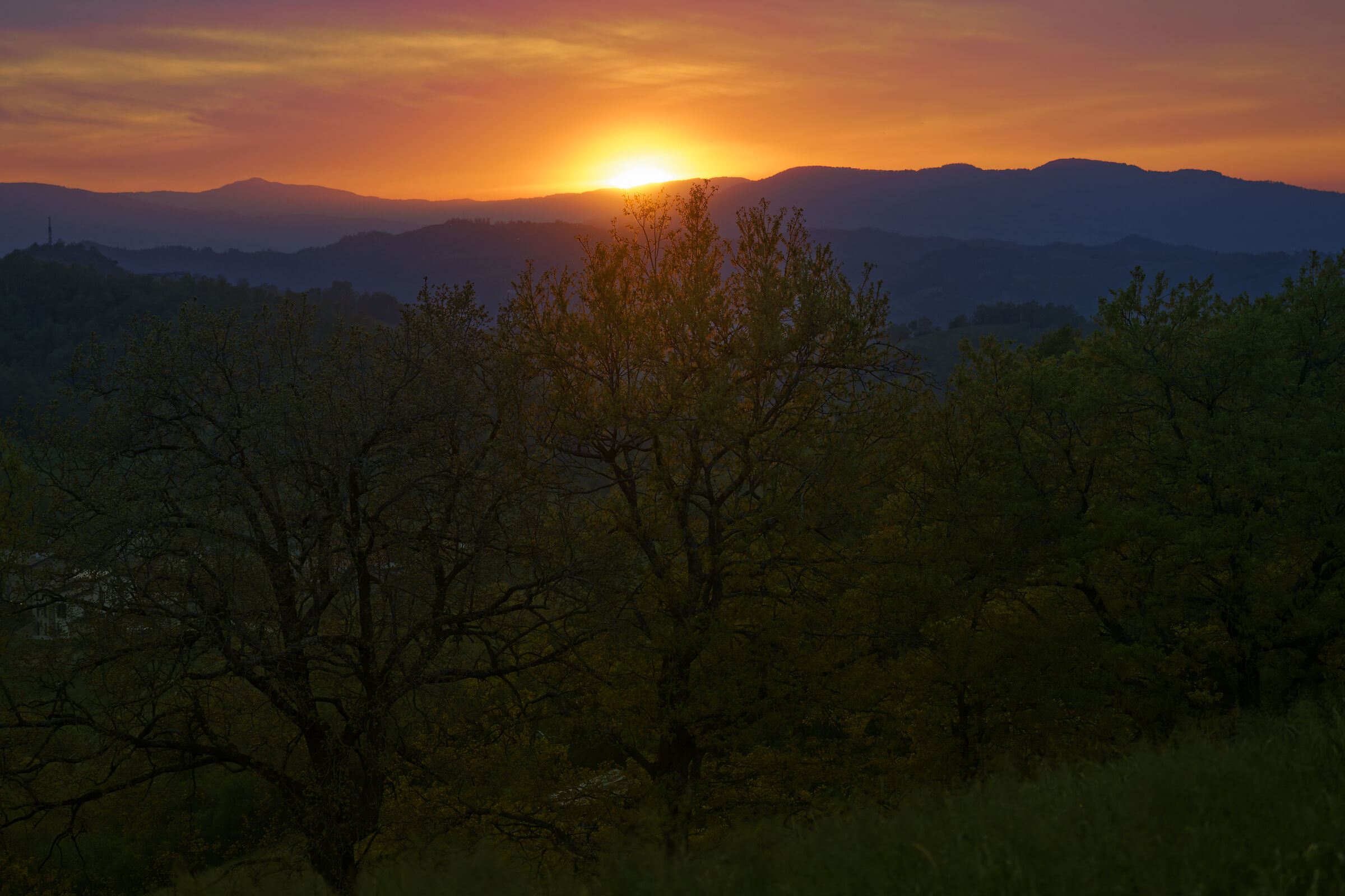 Apennine sunset