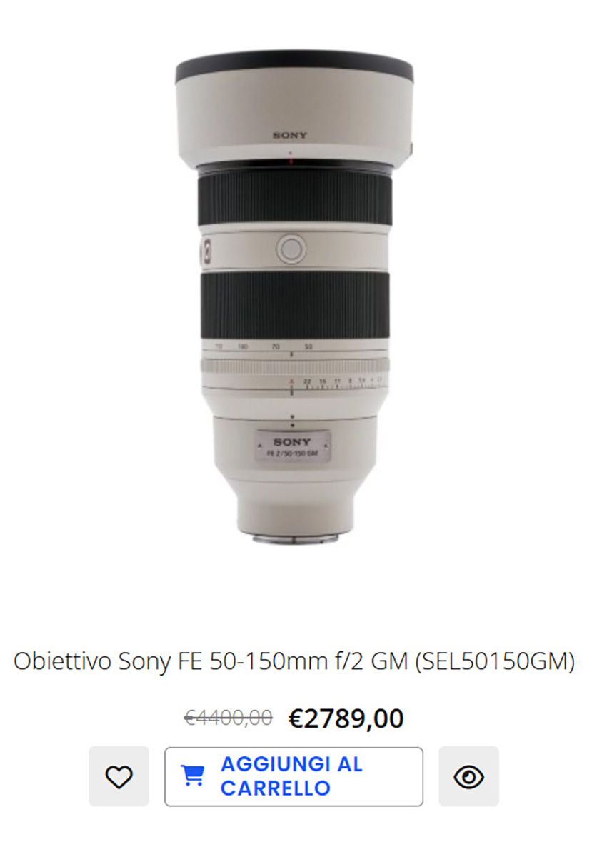 Sony zoom
