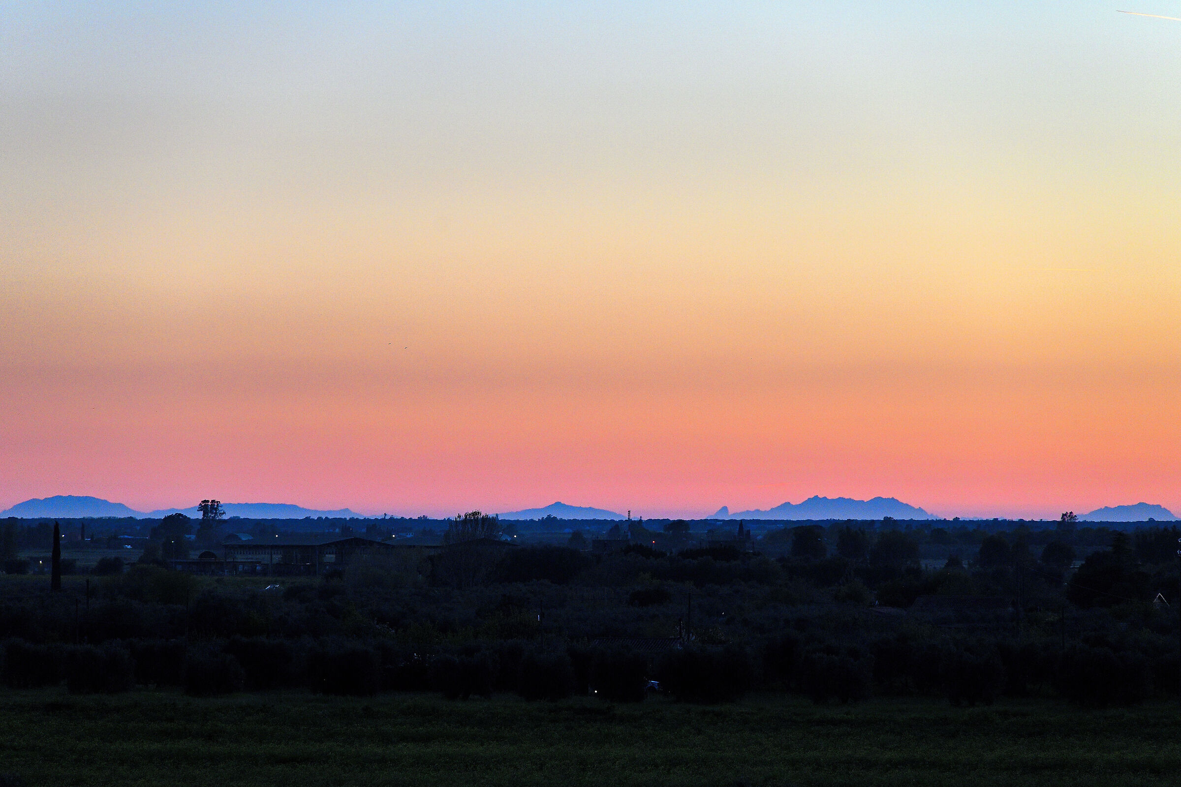 Sunset from Grosseto