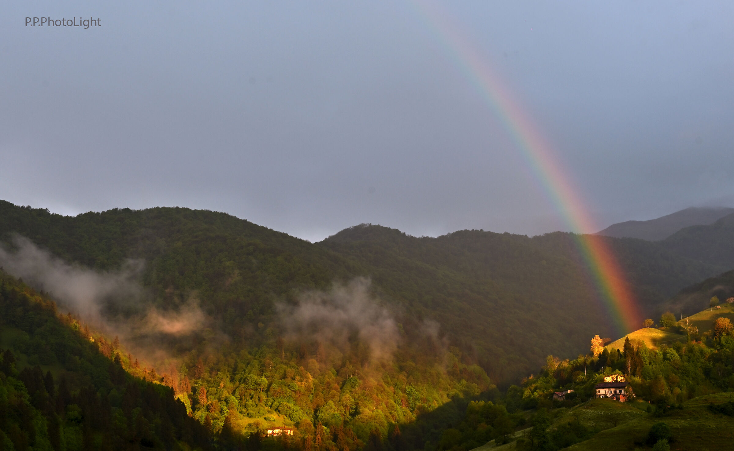 This morning rainbow