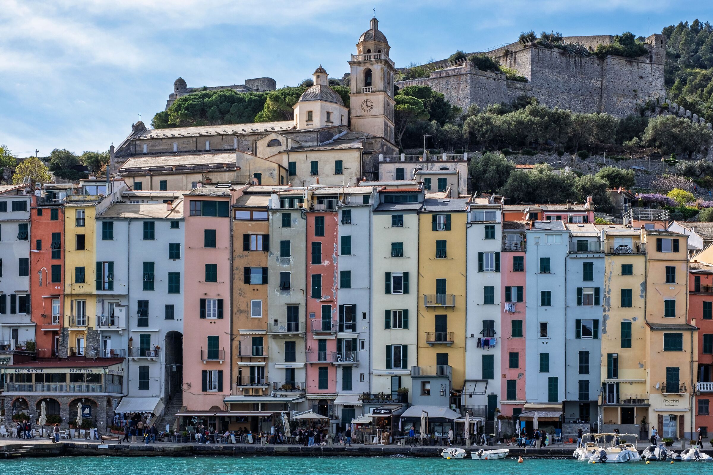 The colors of Liguria