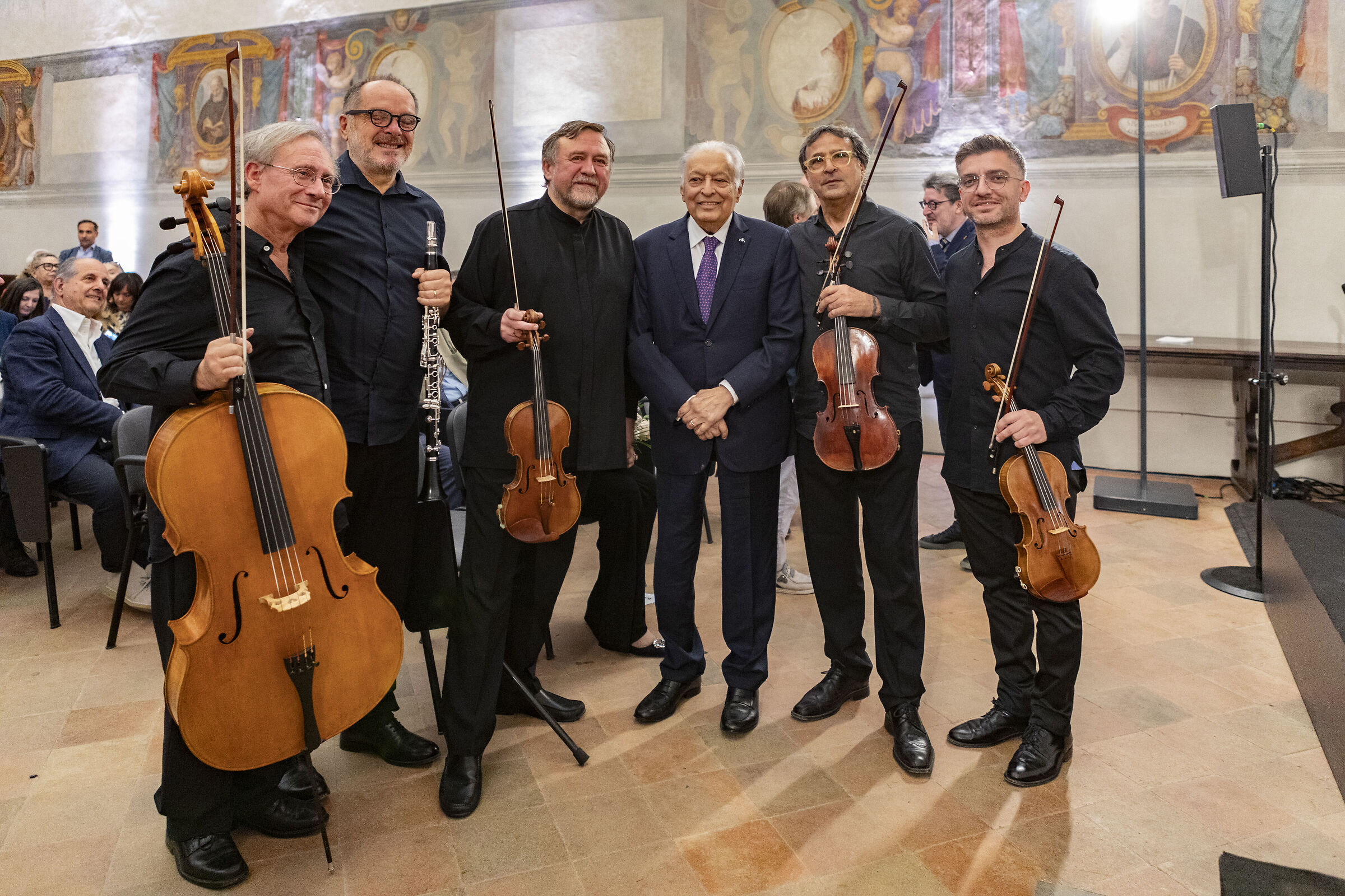 Badia a Passignano - Il Maestro Zubin Mehta