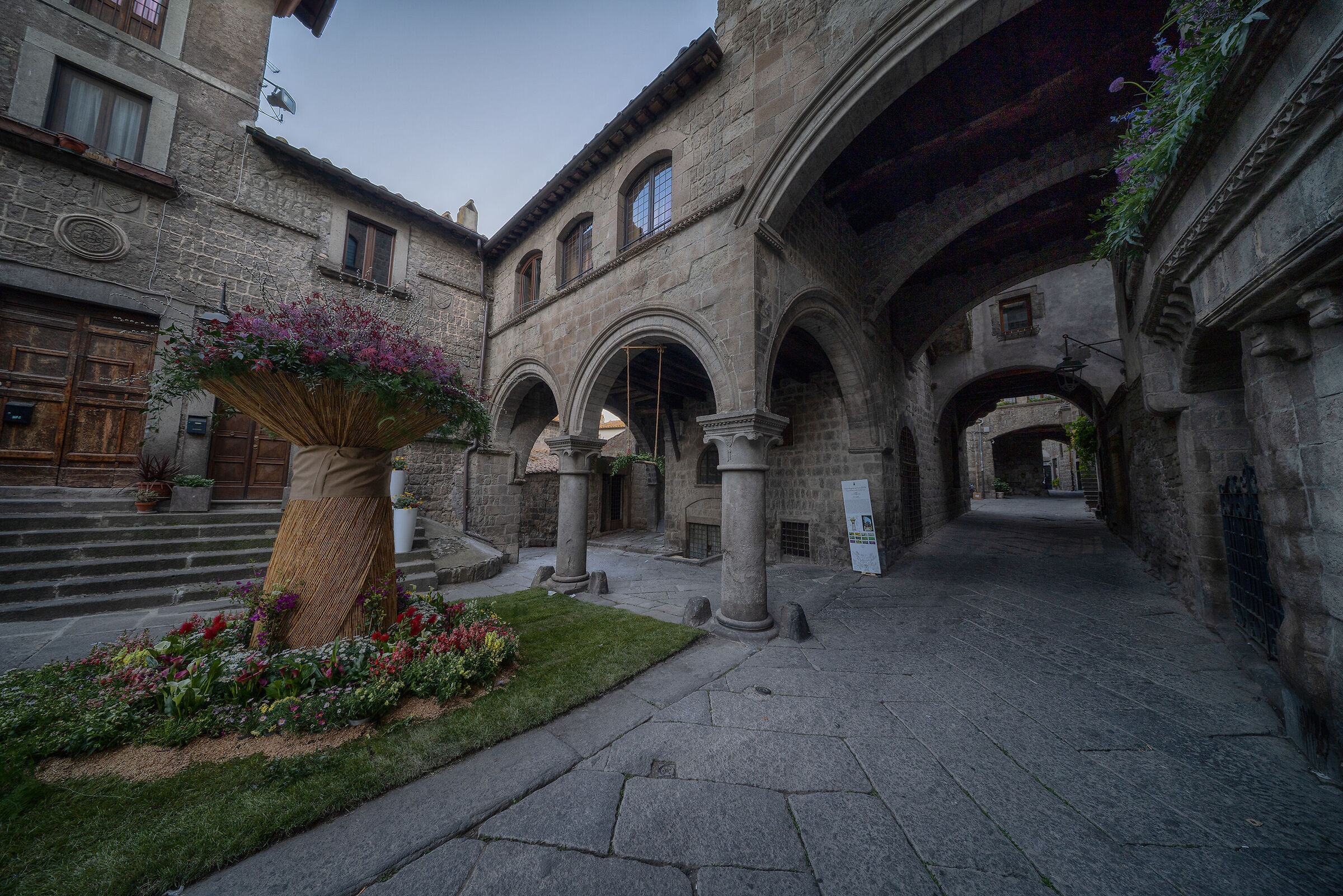 Viterbo, San Pellegrino, in fiore