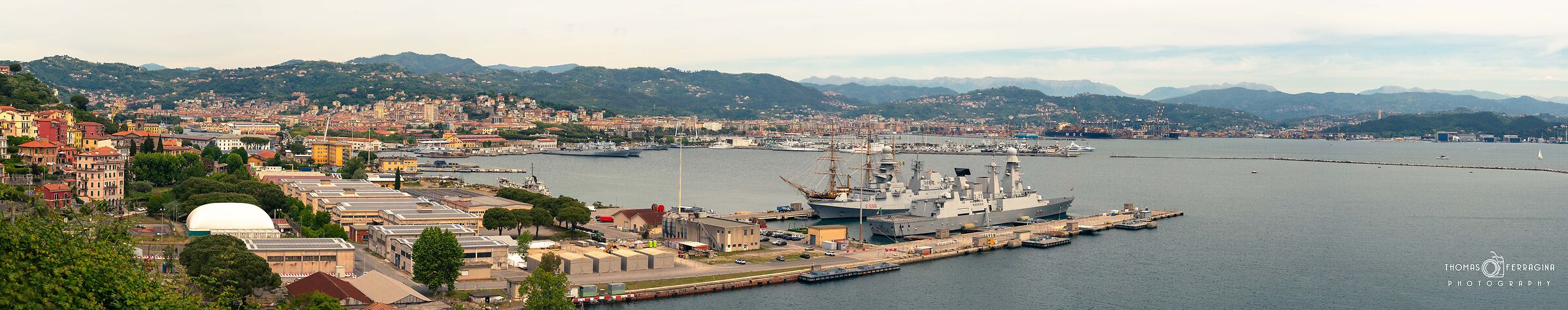 Panorama La Spezia - Vespucci