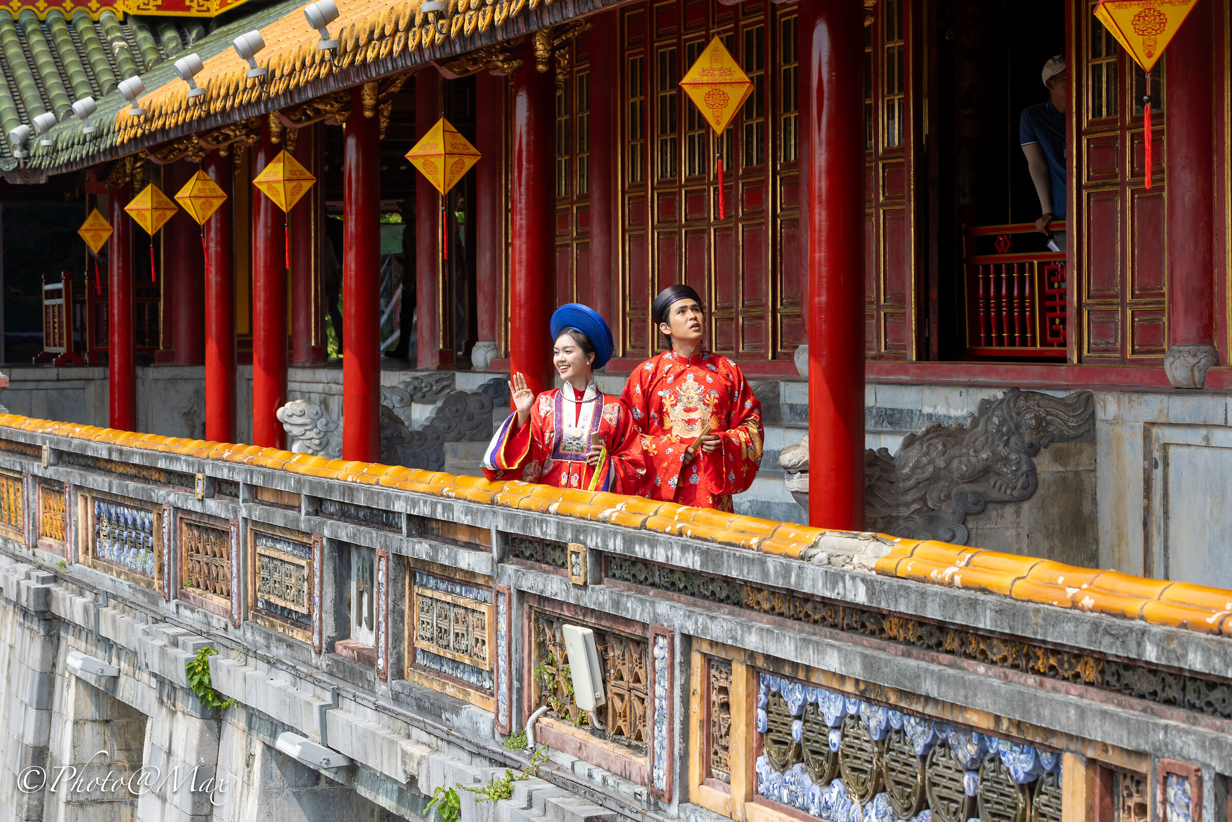 the Meridiana gate, Hué, Imperial city.