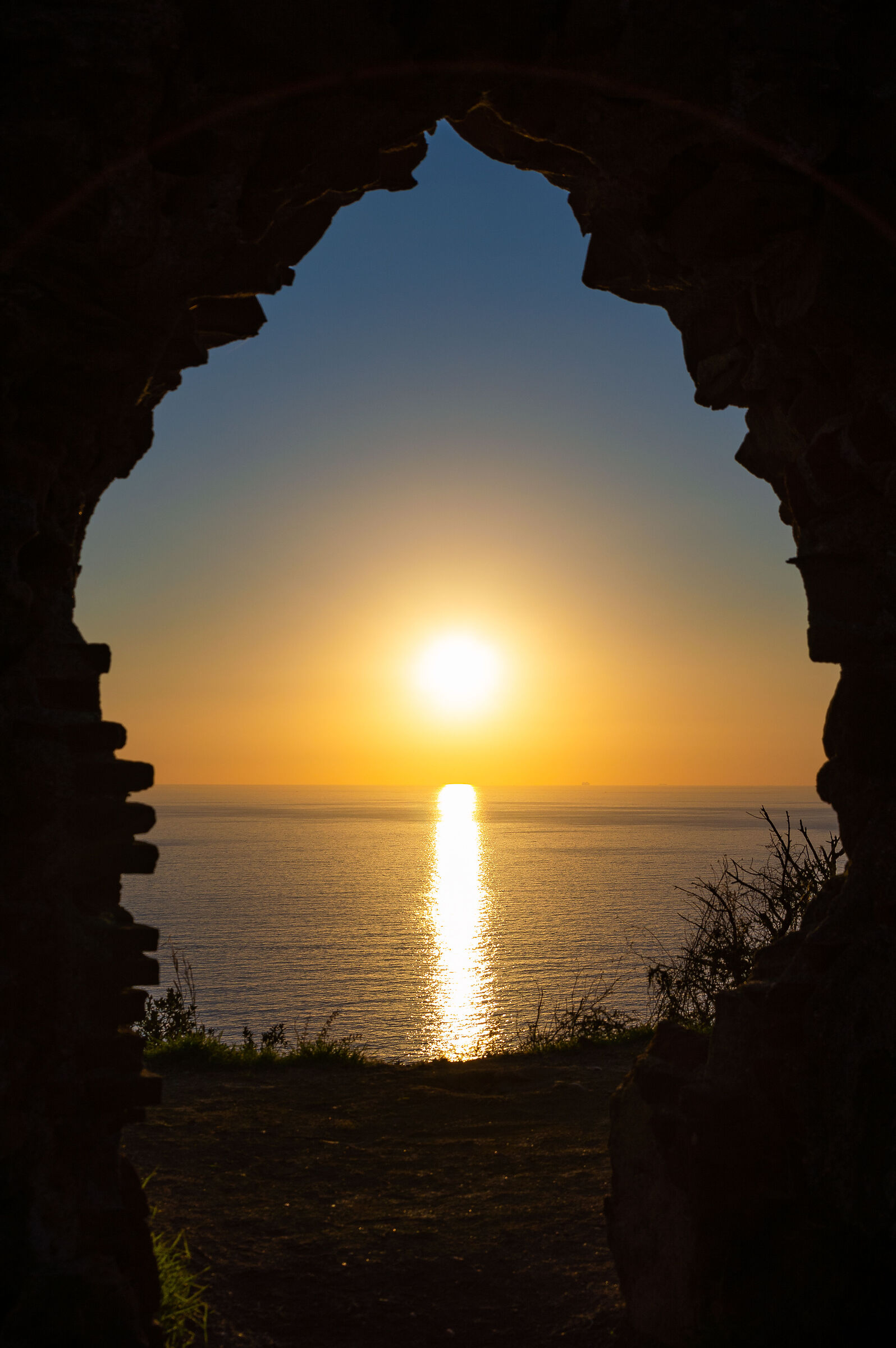 Tramonto dalle rocche di Sant'Anna