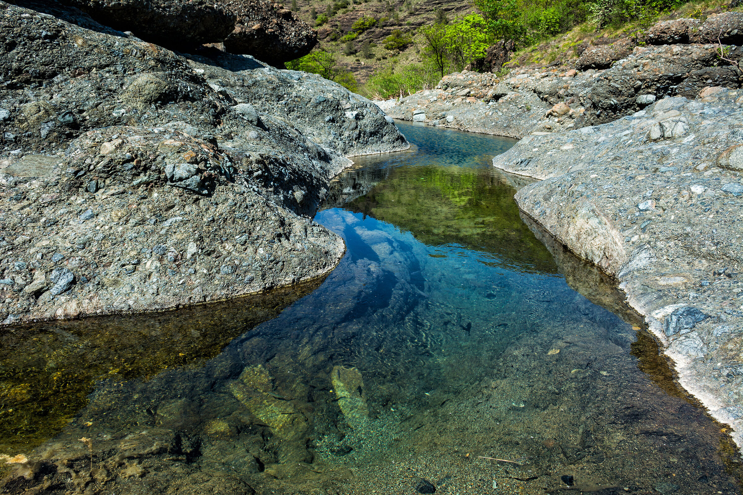 The small lakes of Val Gargassa
