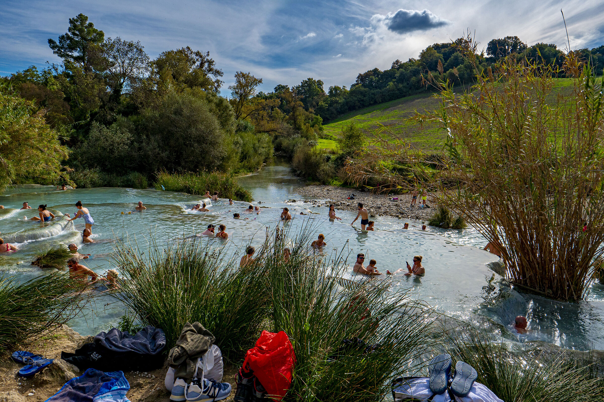 Cascate del Mulino a Saturnia (5-Nov-2024)