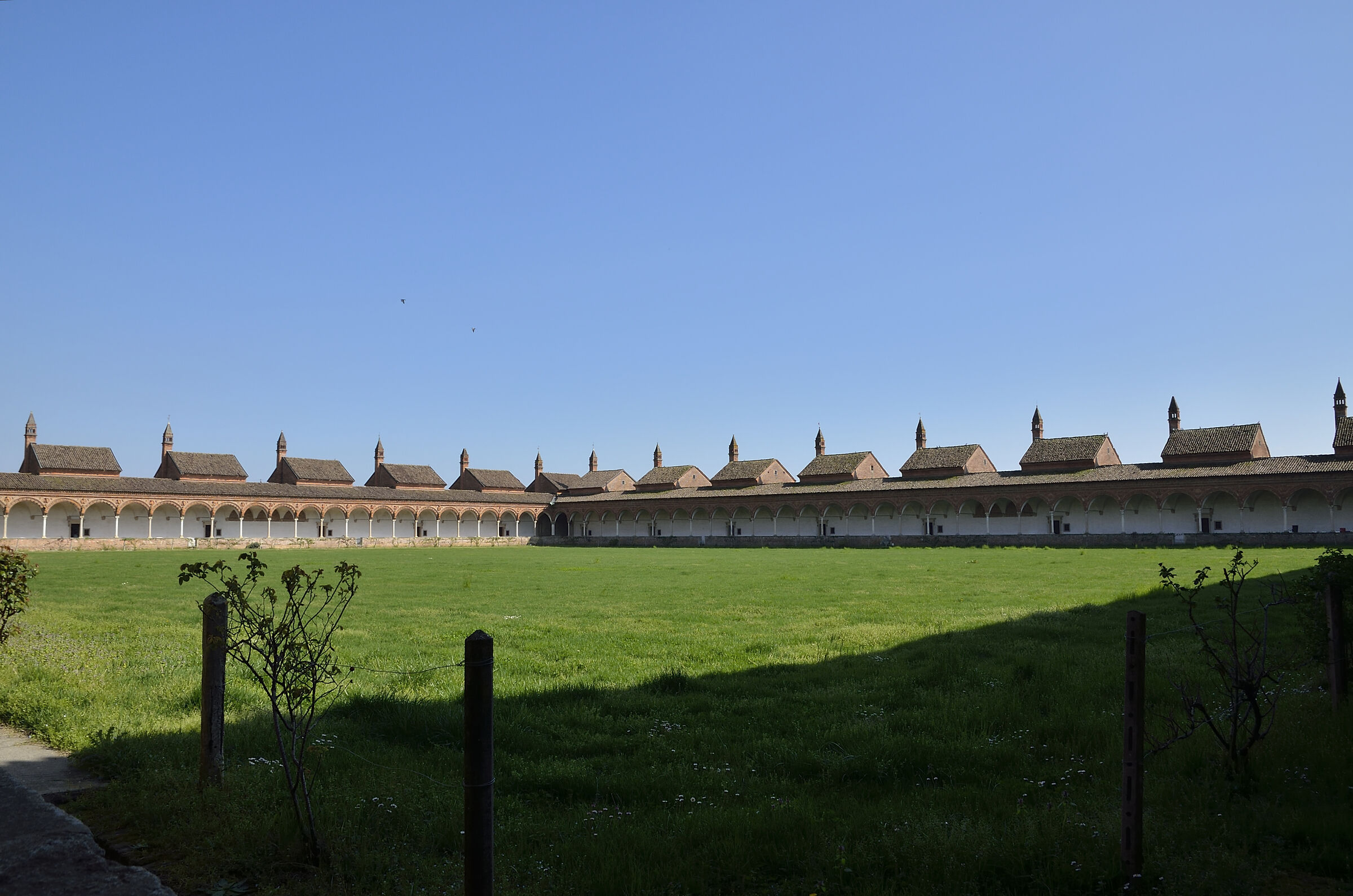 La Certosa di Pavia-Chiostro grande-Celle dei Monaci