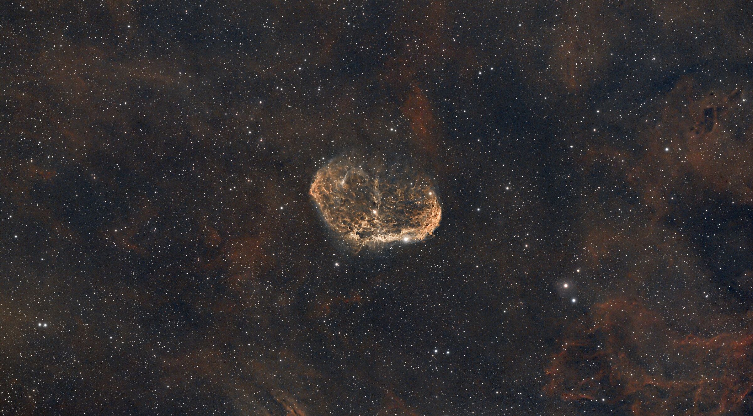 NGC688 Crescent nebula