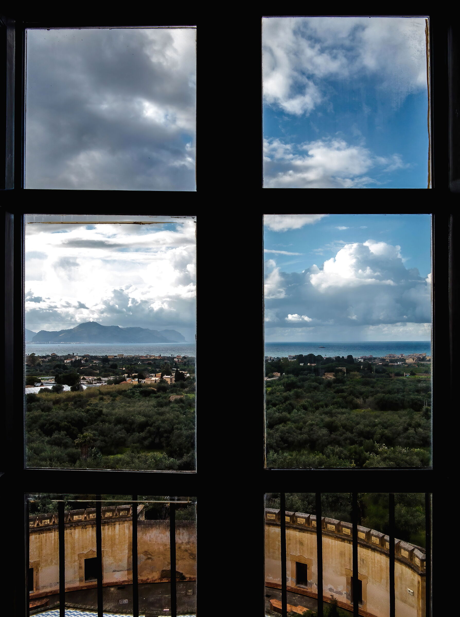 Dalla finestra di Villa Cattolica