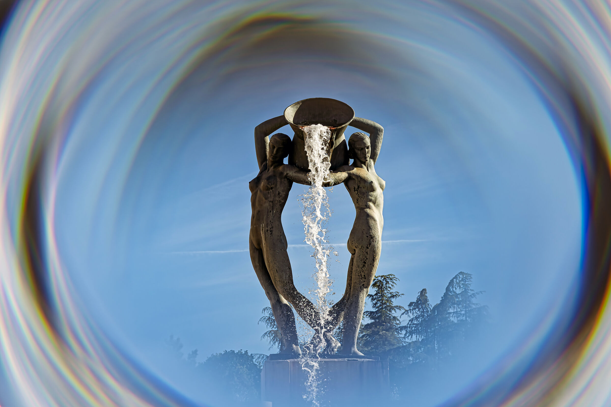 Luminous Fountain - L'Aquila