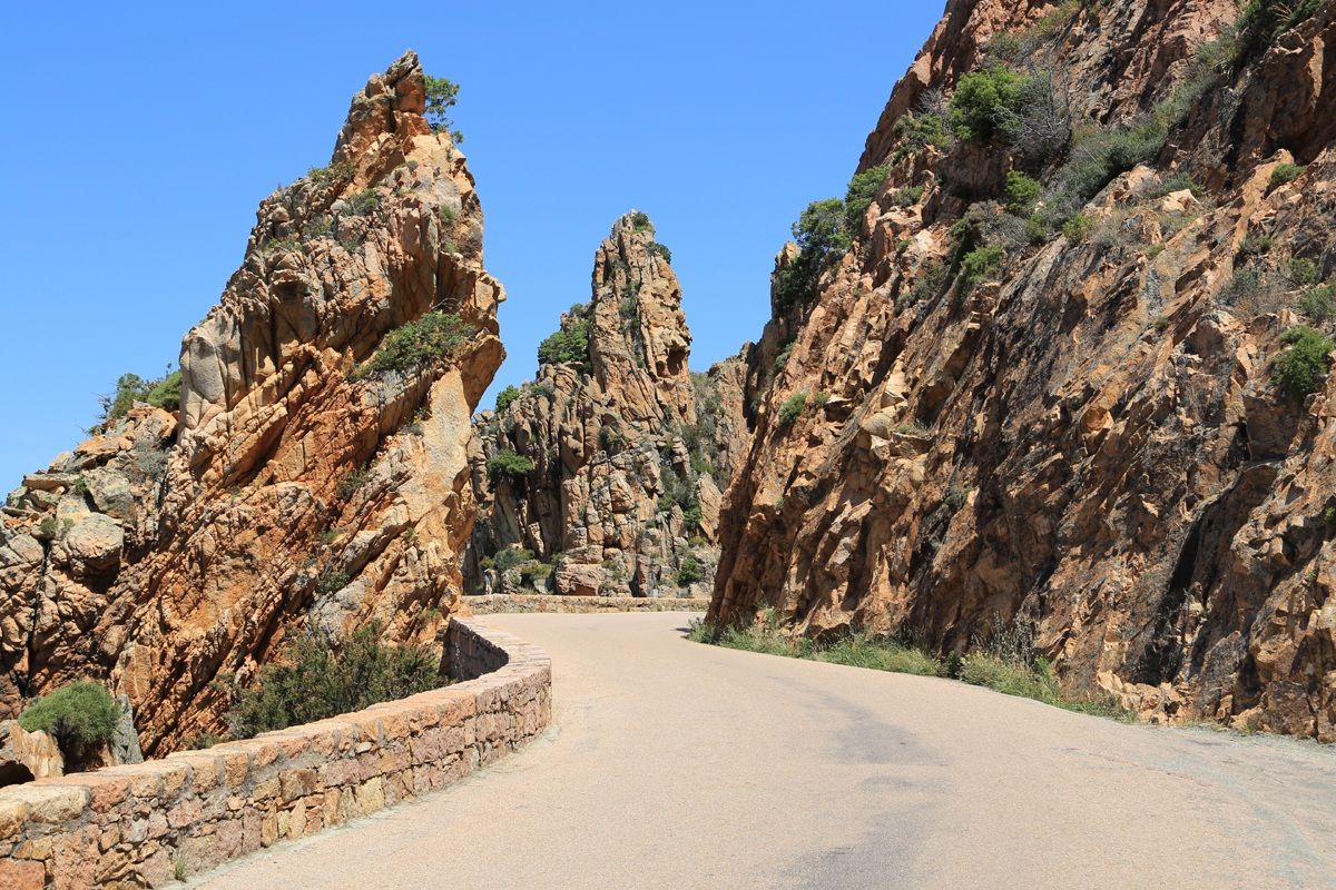 calanches de plain corsica