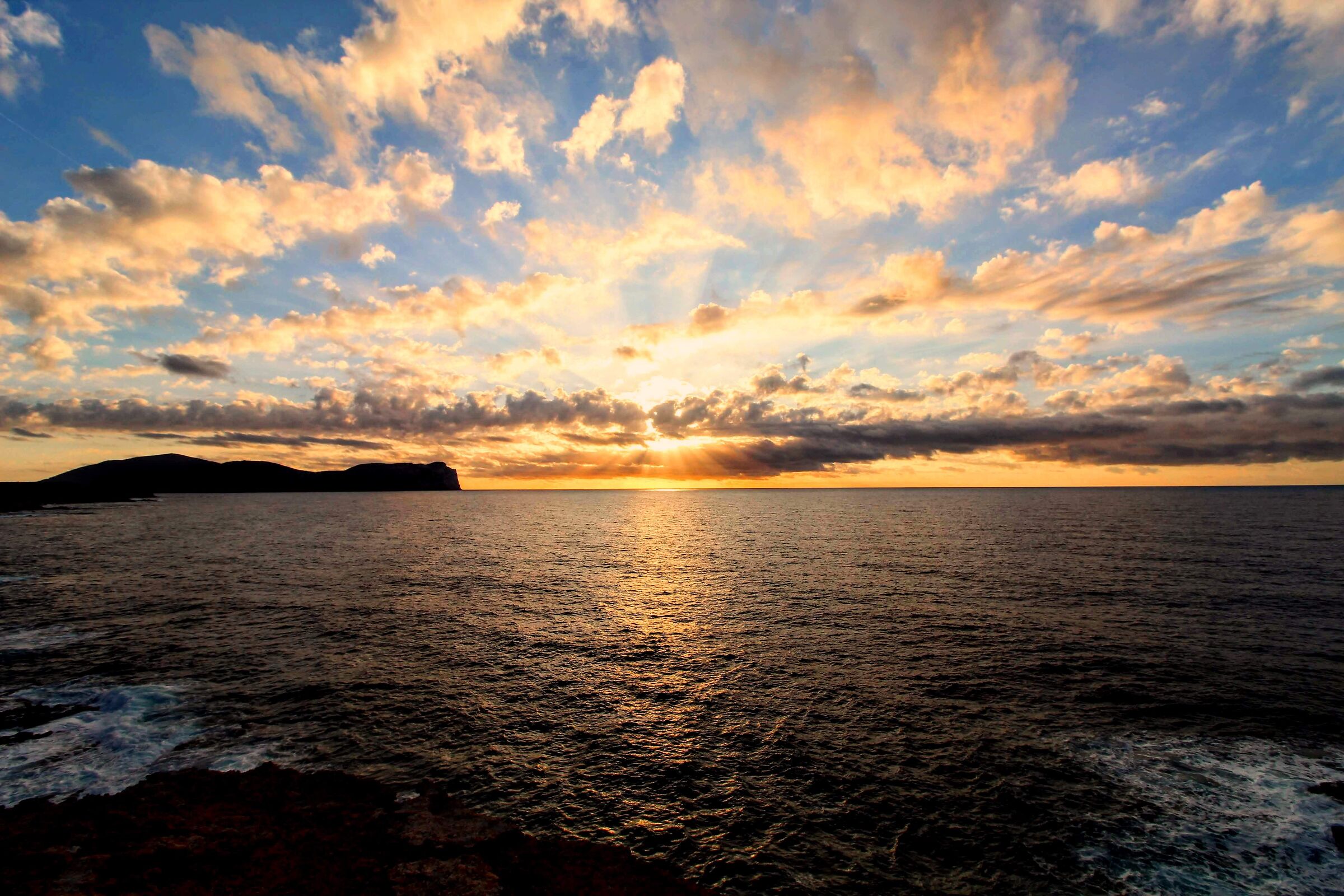 Un tramonto capriccioso