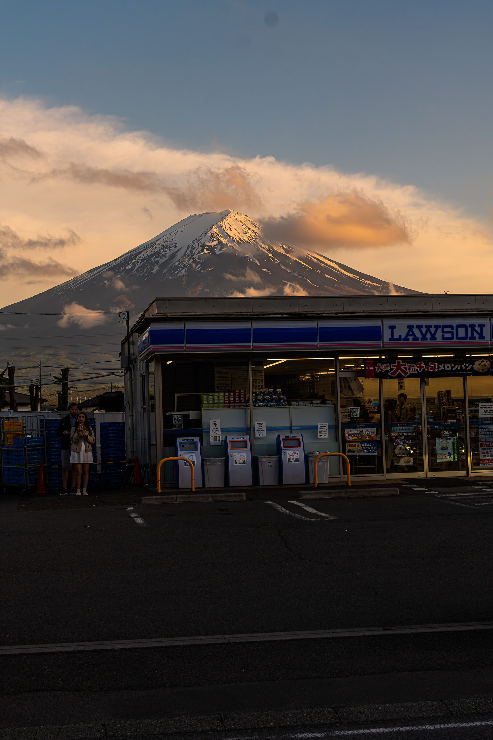Lawson con vista Fujisan