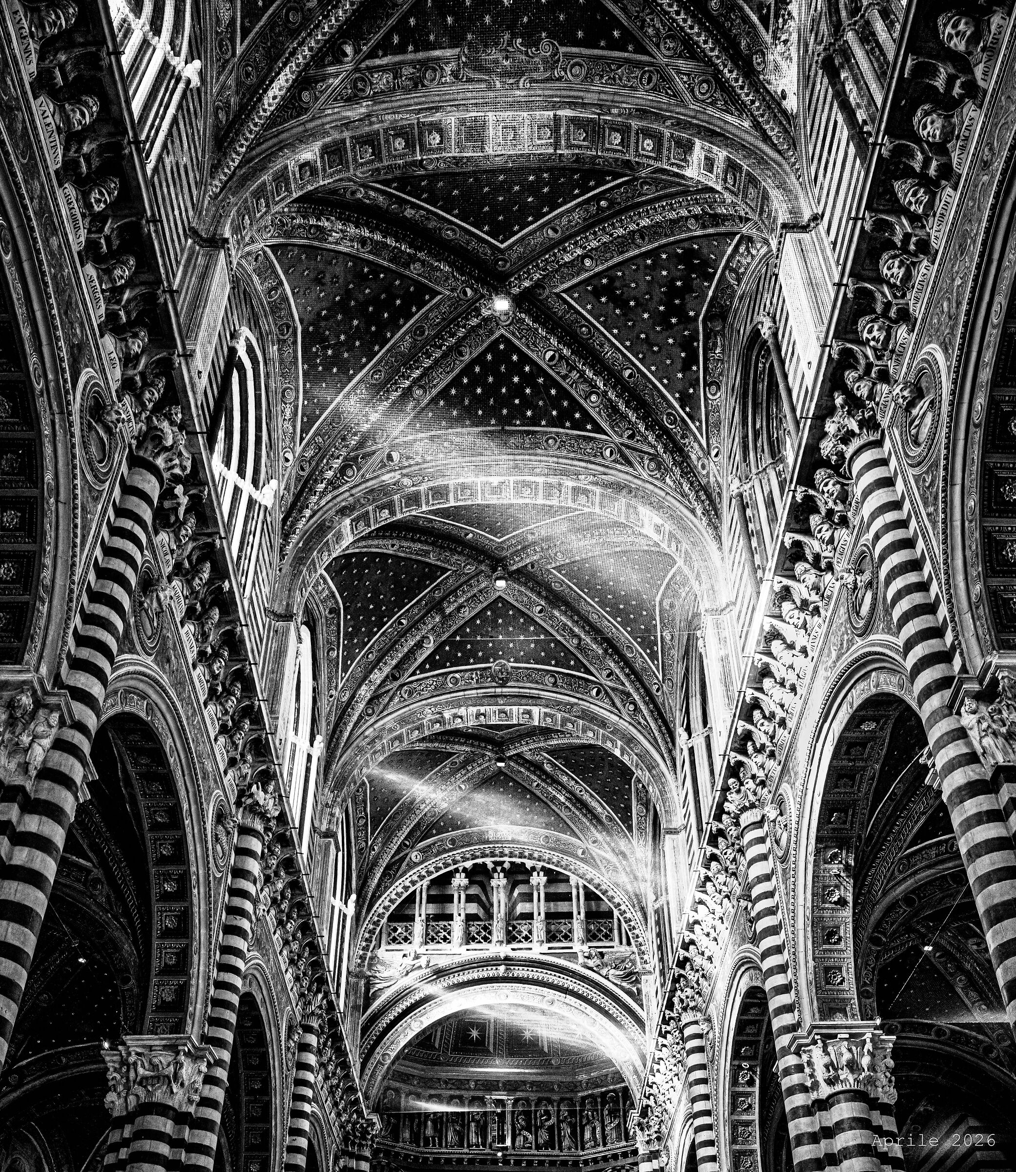 Cattedrale di Siena: la galleria dei pontefici.