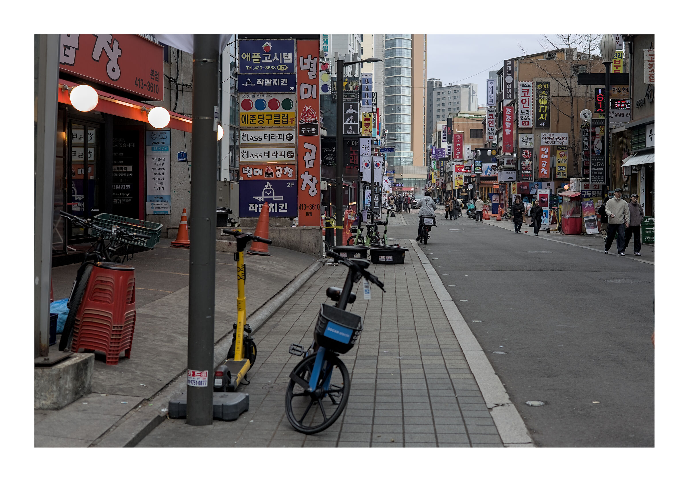 Road and bicycles