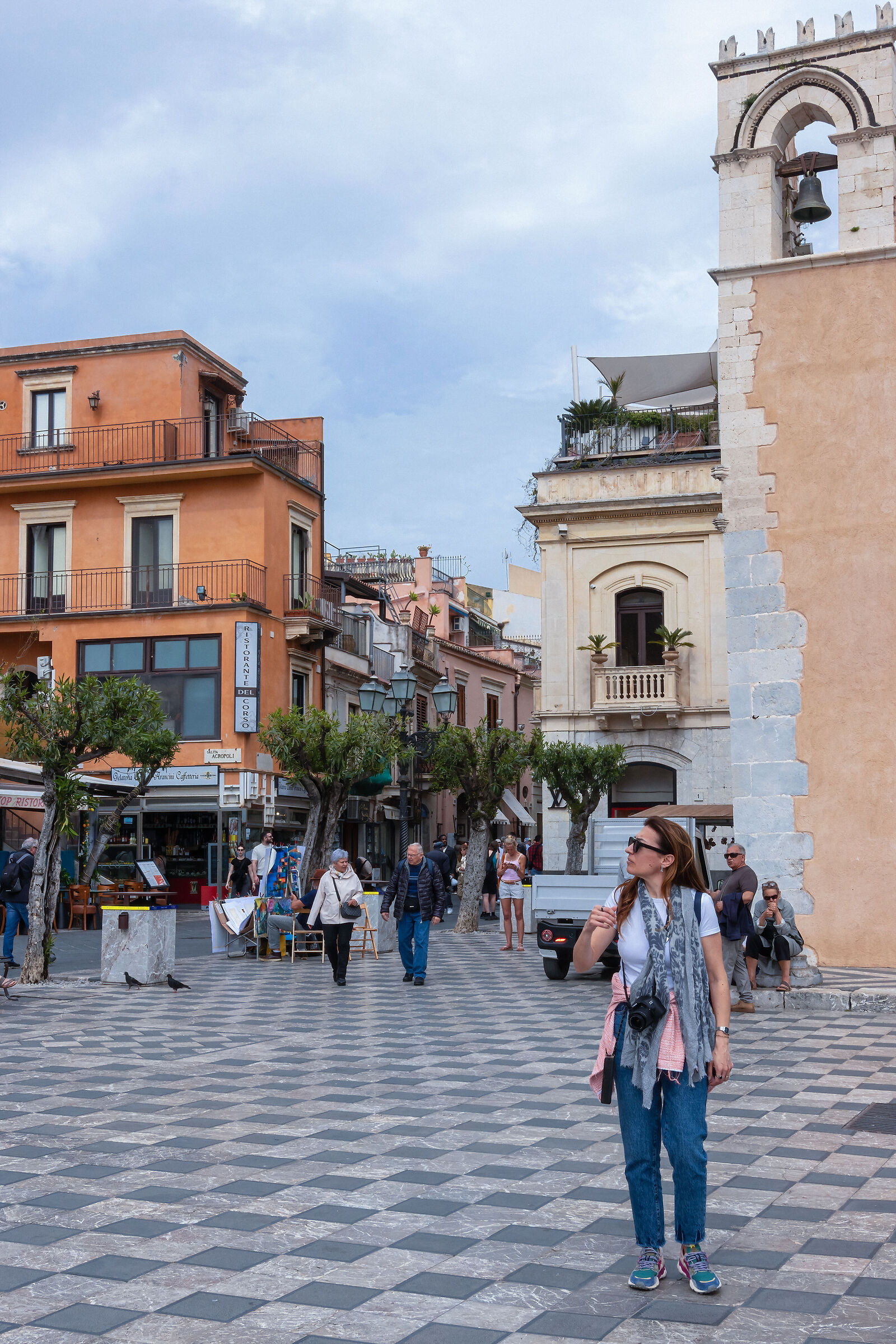 Walking in Taormina