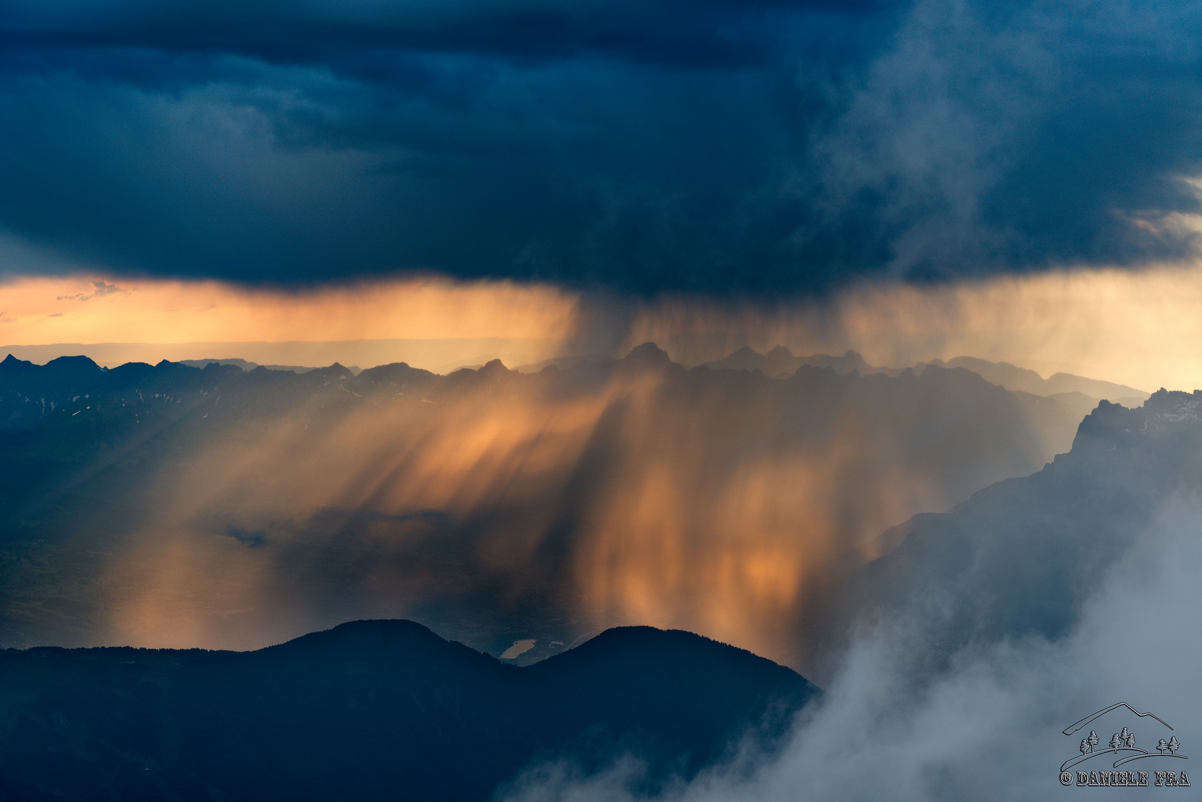 Tramonto a 3600m a 70mm