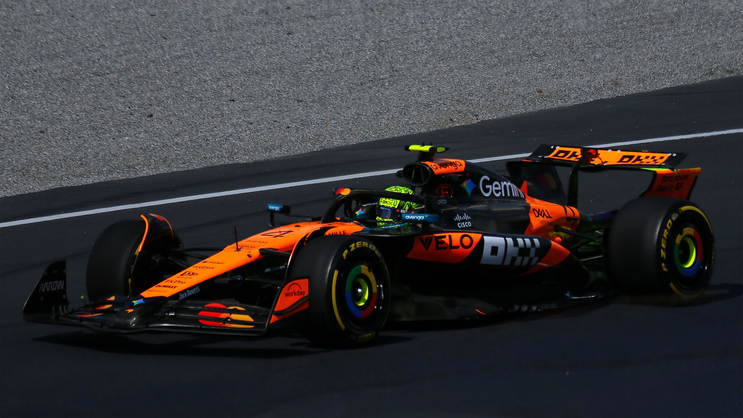 Lando a Monza