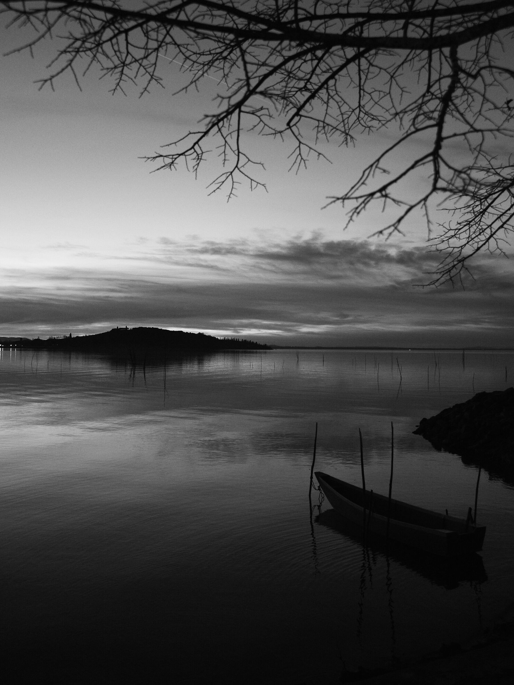 Lake sunset